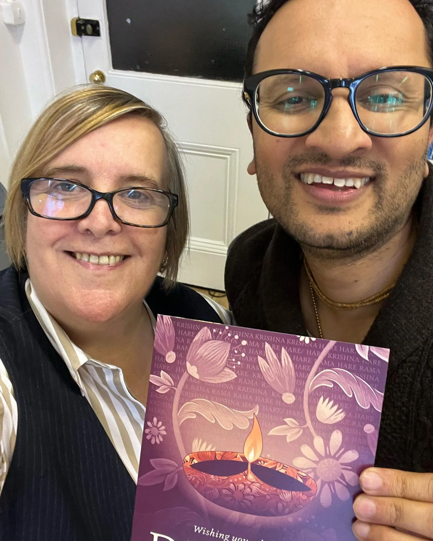 Dhruva and I a couple of weeks ago .. sharing in celebrating Diwali &hellip; Thank you Dhurva for your beautiful presence and for your service to community