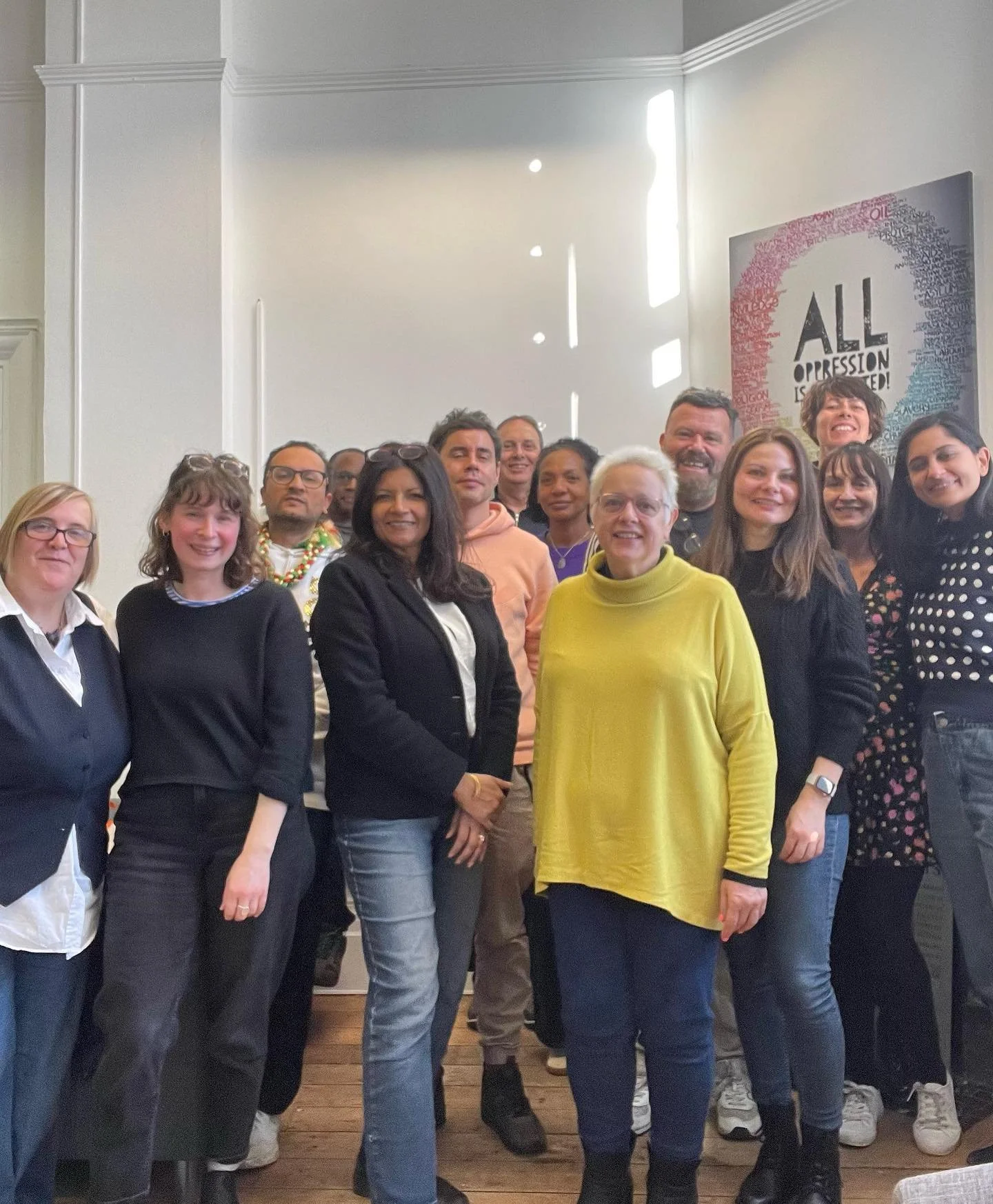 We, the professional development and exam prep group, had a great day musing the transcultural and intersectional self within the therapeutic relationship&hellip;