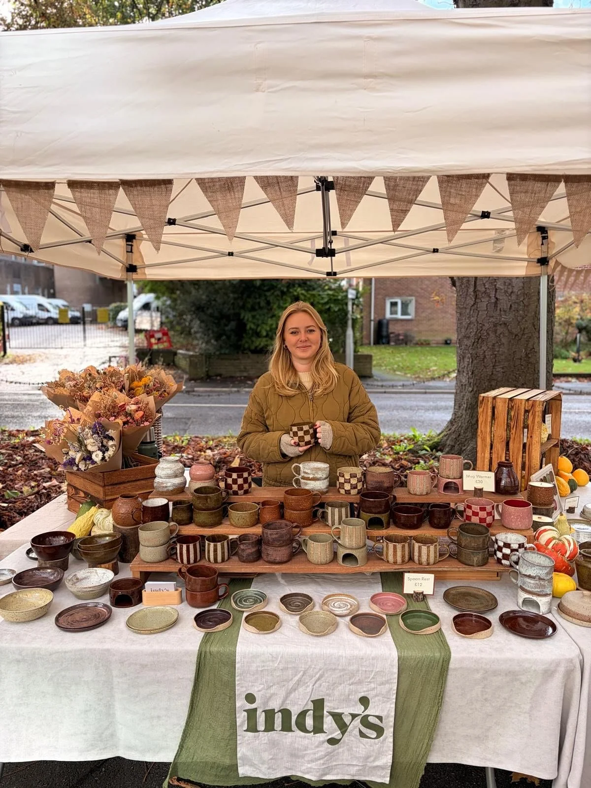 Come and say hi I&rsquo;m at @dorchesterartisanmarket until 3pm today!