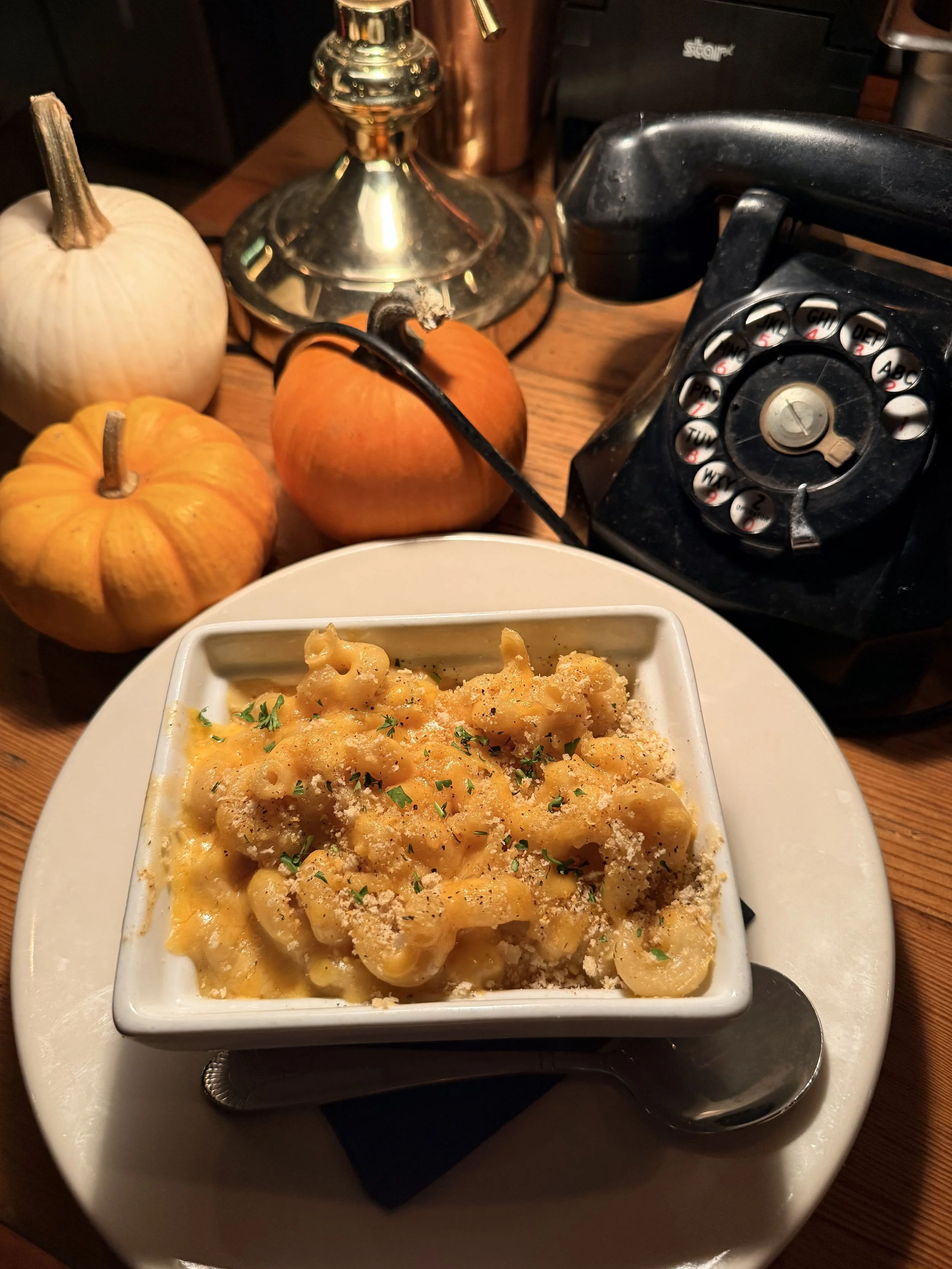 Three-Cheese Béchamel Cavatappi @ Speakeasy Saloon