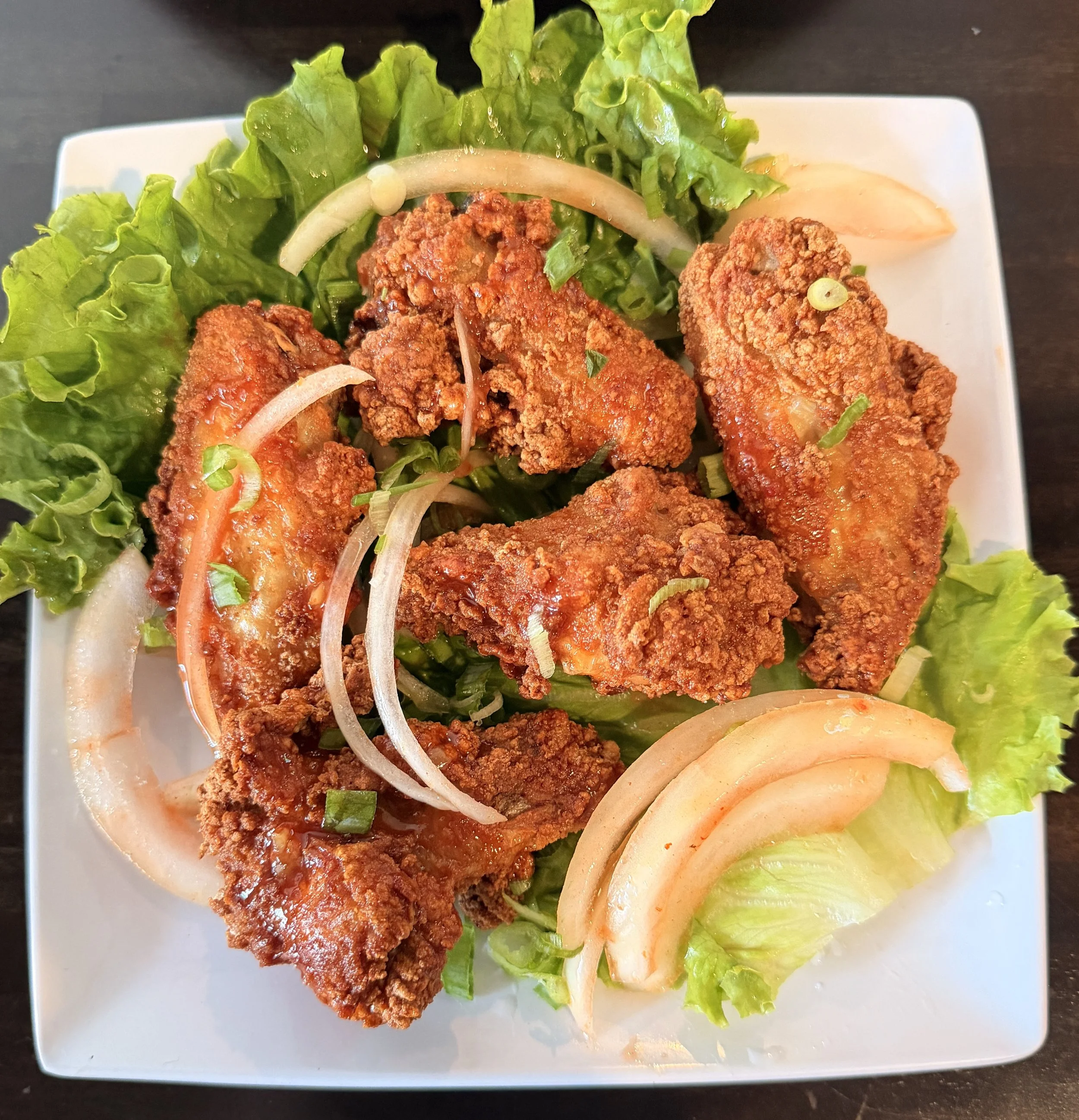 Crispy Thai Wings @ E-San Thai Woodstock