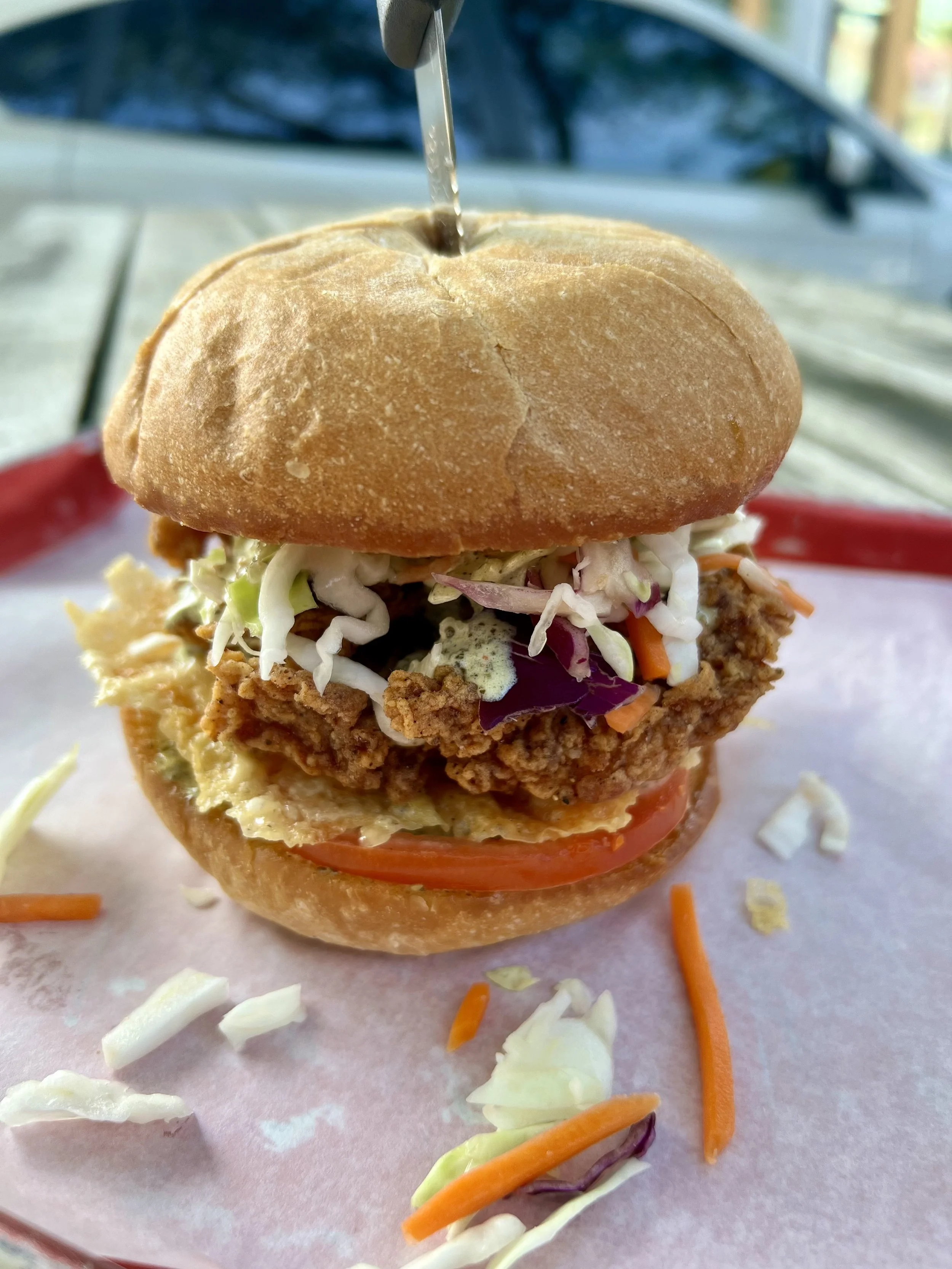 Fried Chicken Sandwich @ Basilisk