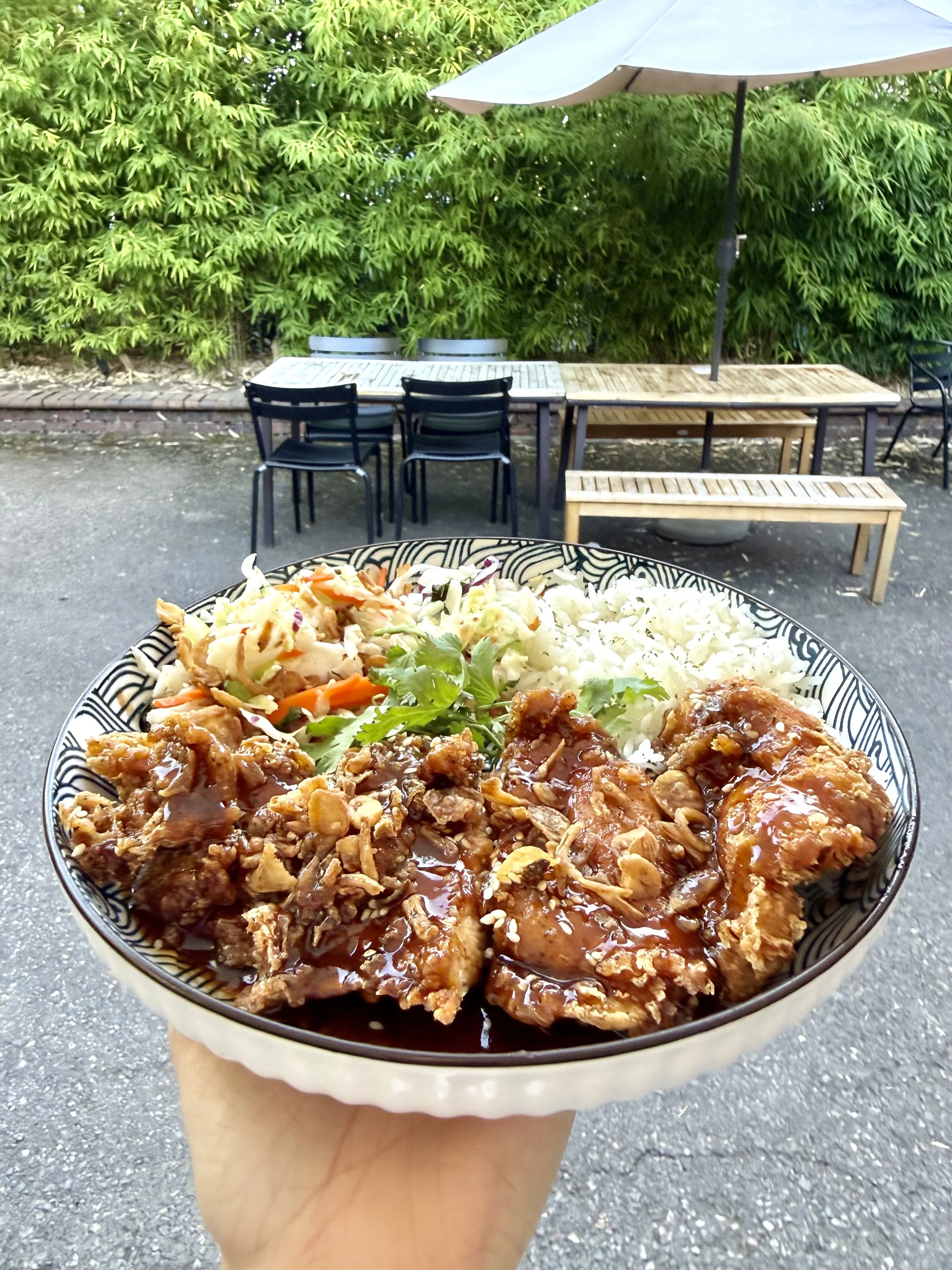 Tamarind Crispy Chicken Bowl. @ An An