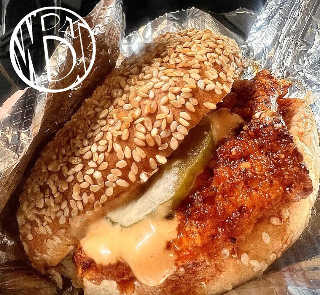 The Hot Honey Chicken Sandwich @ Wolf's Burger Company