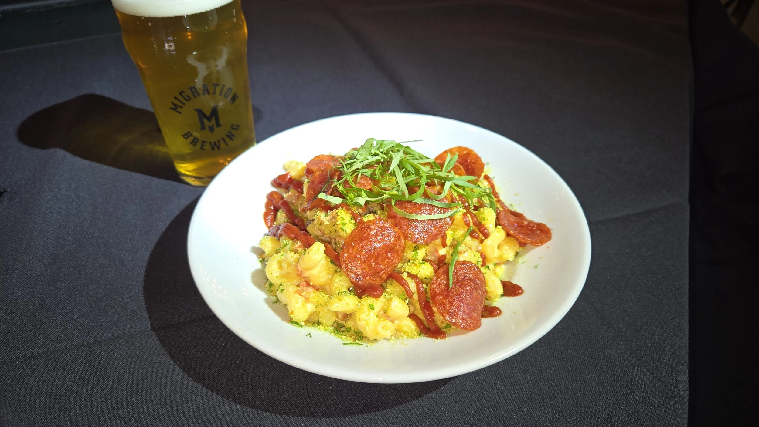 Pepperoni Pizza Mac And Cheese @ Migration Brewing - Glisan