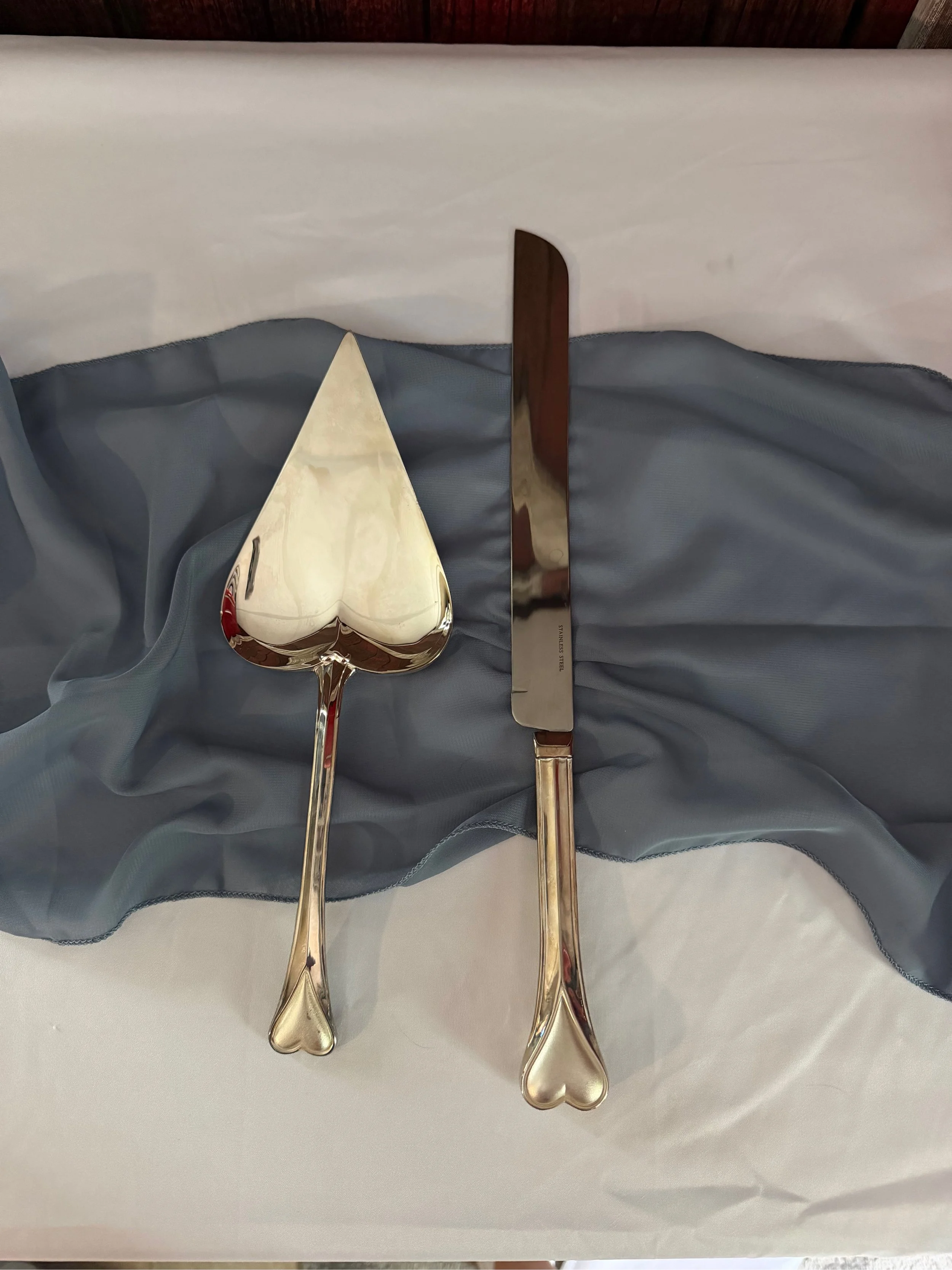 Heart Cake Cutting Set