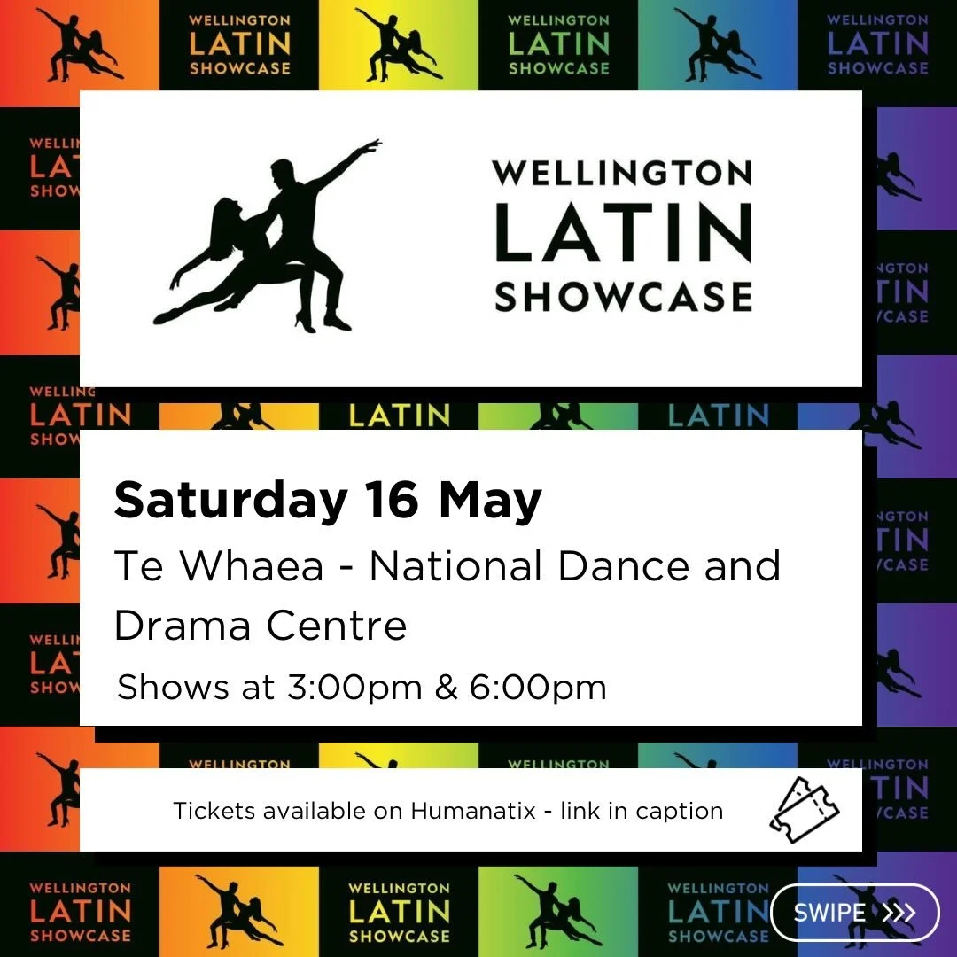 ✨ Wellington Latin Showcase 2026 ✨

Get ready for an incredible celebration of Latin dance, music, and community!

We&rsquo;re bringing together dancers from across the region - including 70+ performers from Salsa Magic, Salsa Therapy, Estudio de Sam