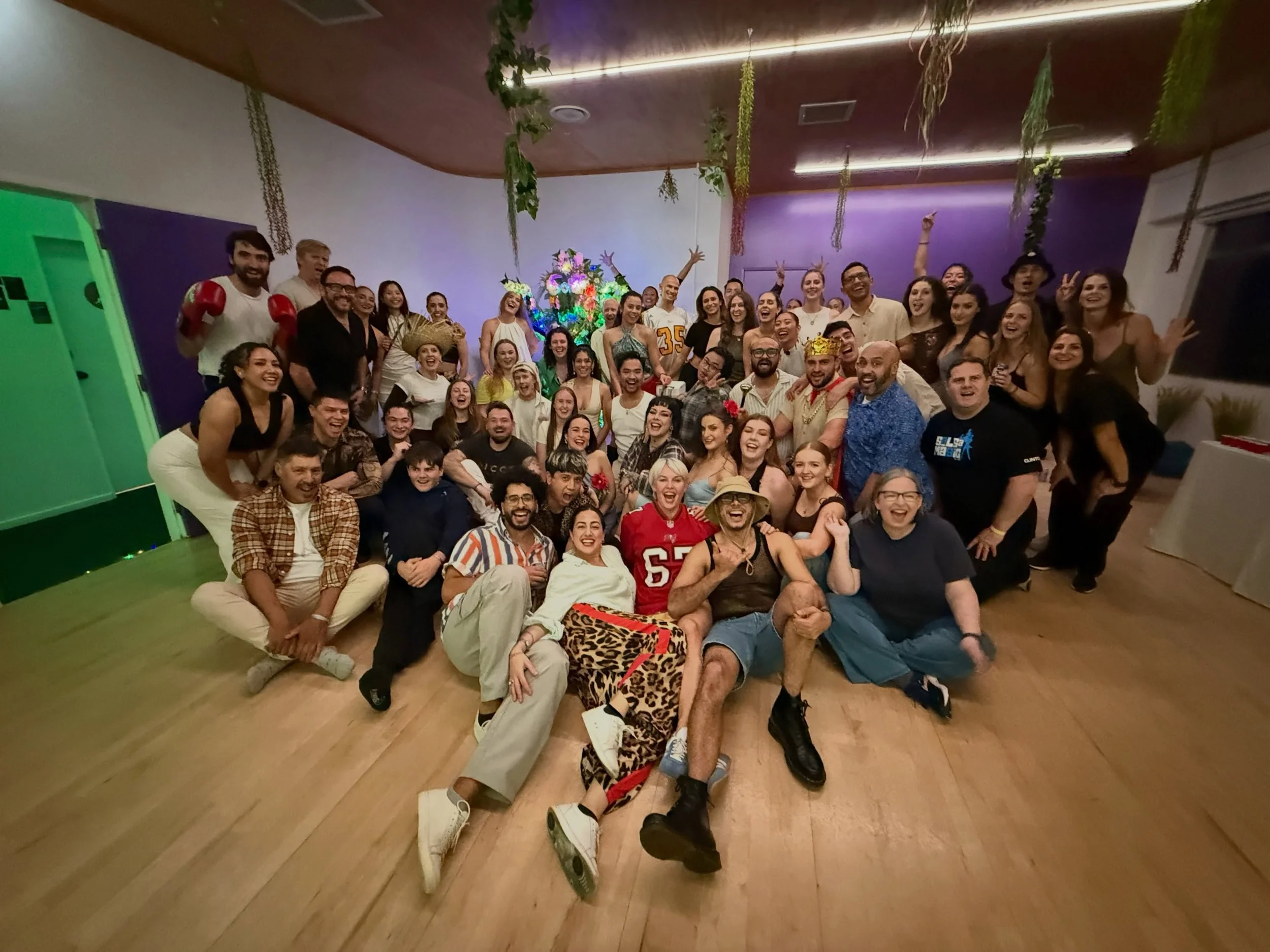 Thank you so much for visiting our studio @wellington_tree!! 🤩💚 

We had such a great night dancing Salsa to your music. We look forward dancing in the streets of Wellington with you some day soon 💃🕺🌳🎶❤️&zwj;🔥