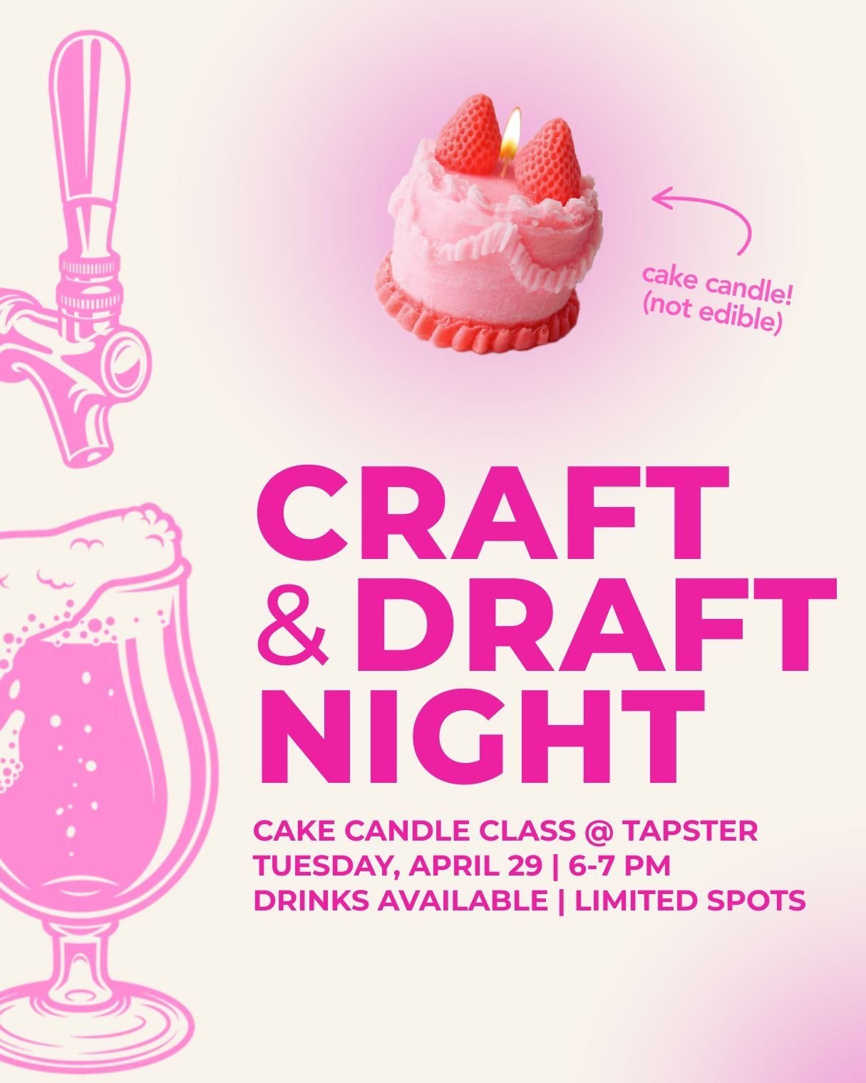 Wax & Whimsy: Craft Your Own Cake Candle