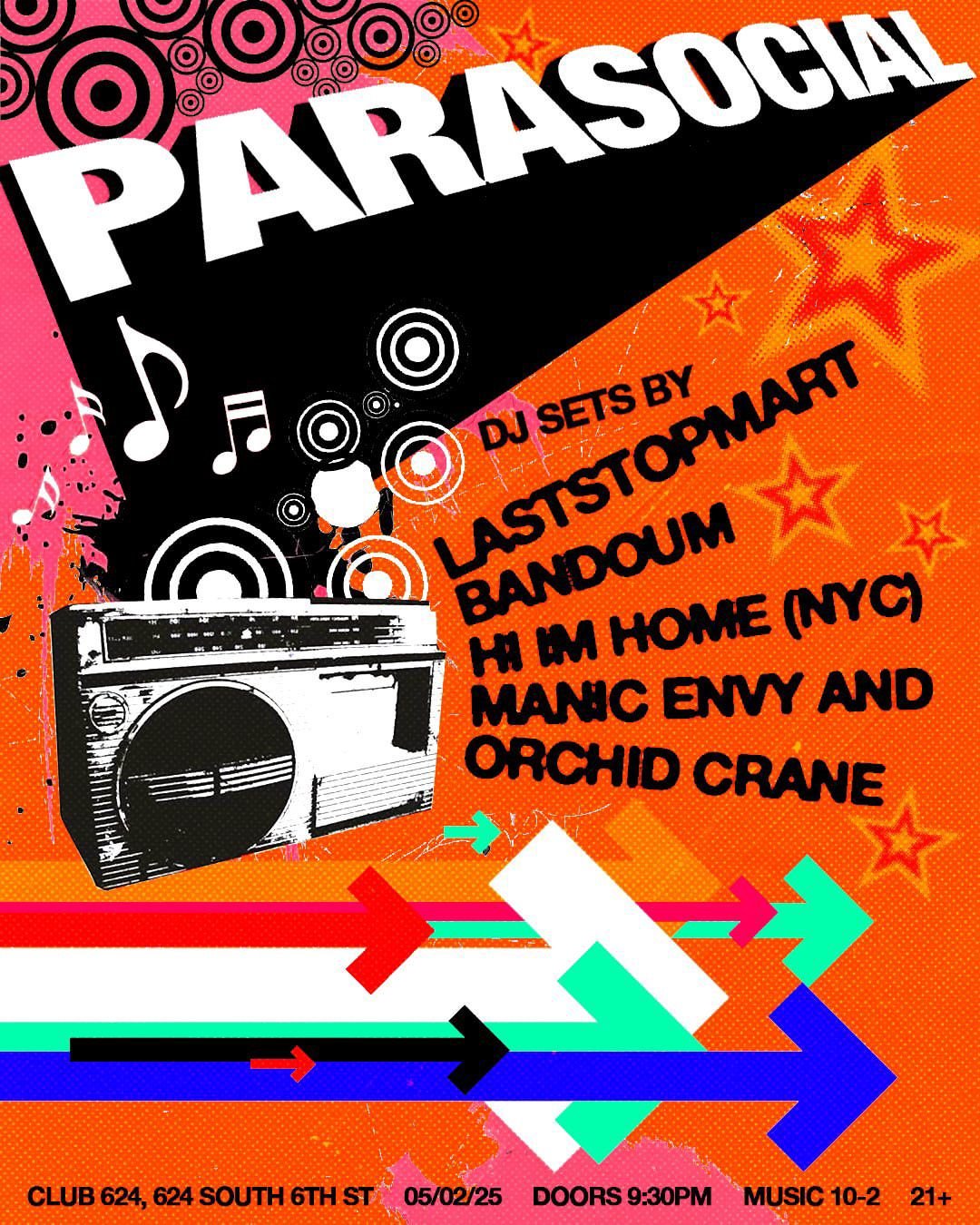 Parasocial @ Club 624