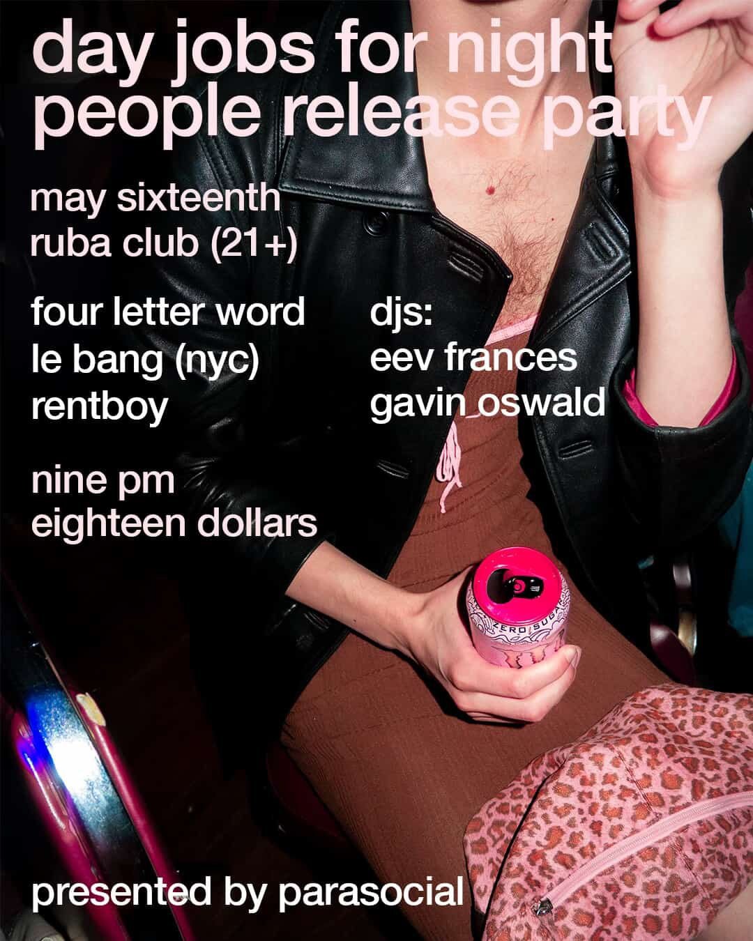 Dayjobs for Night People EP Release Party