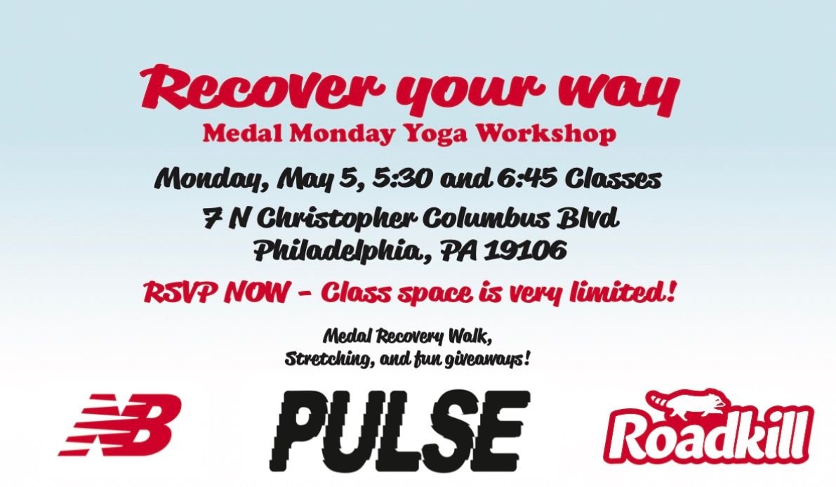Post-Broad Street Run Recovery Workshop