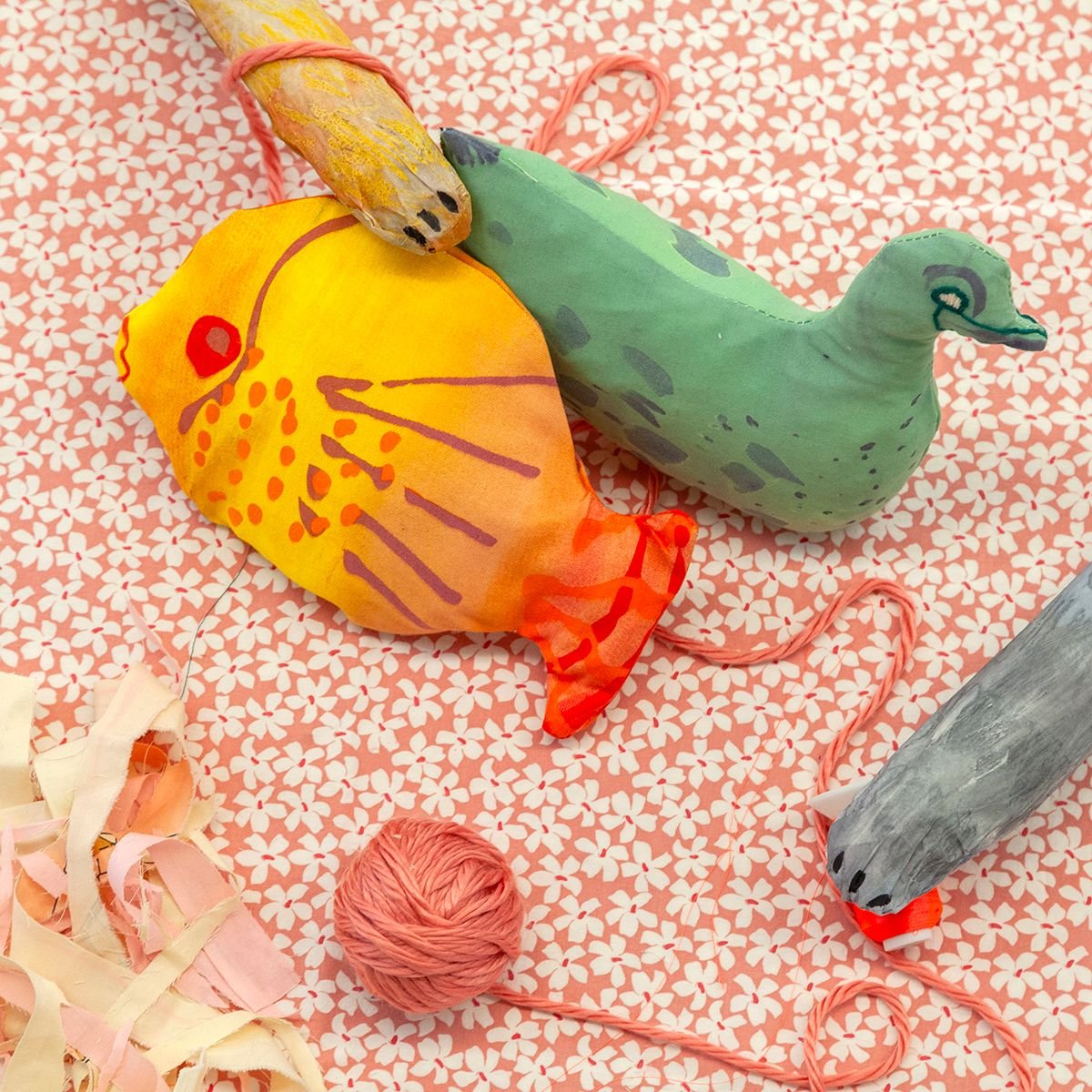 Stuffed Animals for Cats and Kids