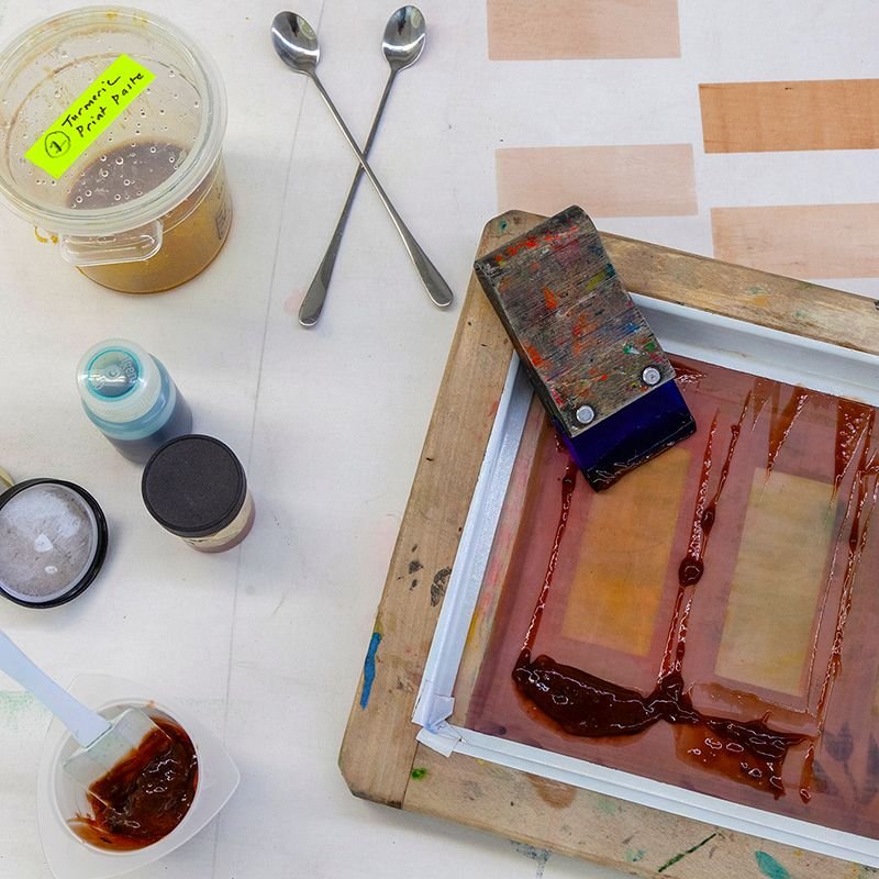 Printing with Foraged Pigments