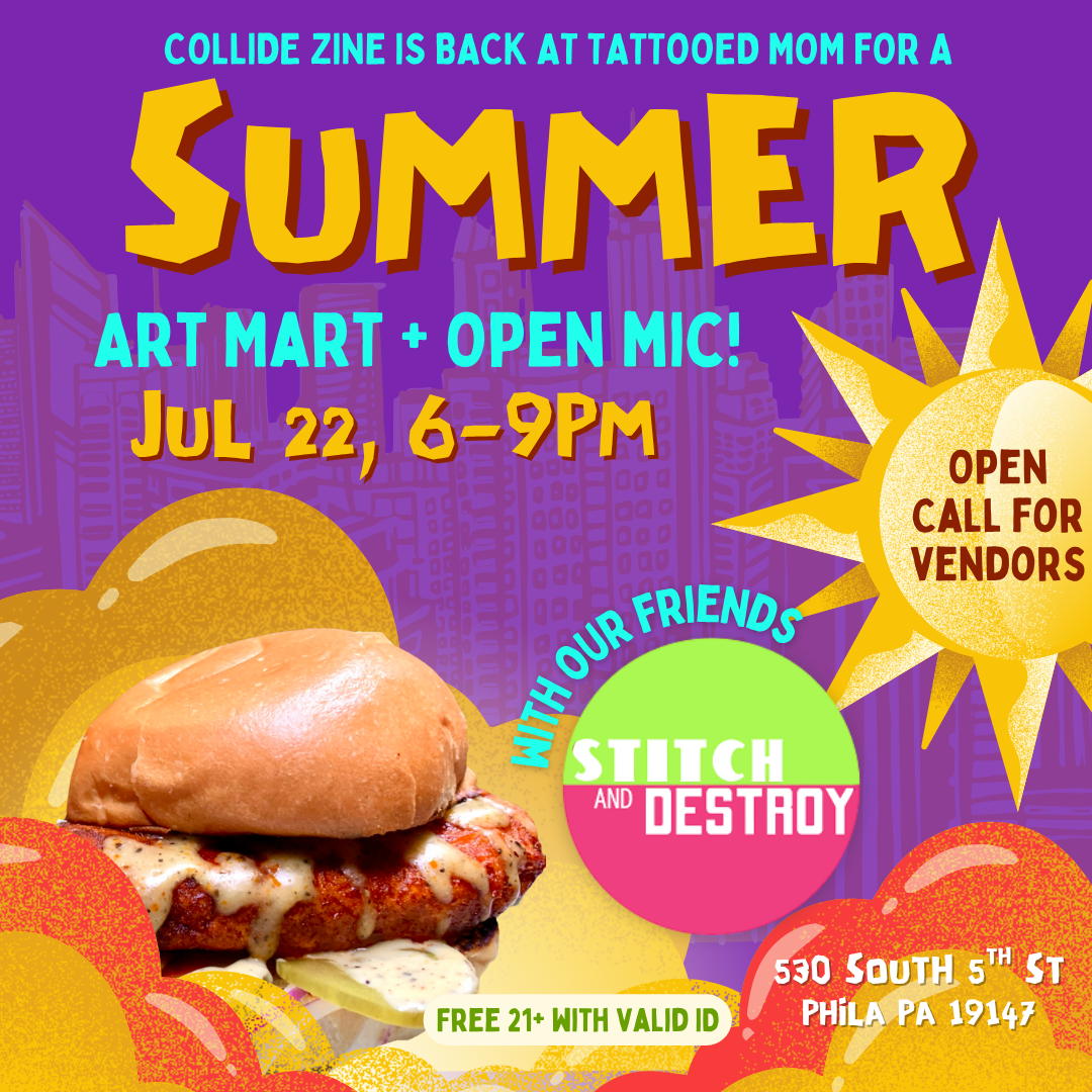 Summer Art Bash at Tattooed Mom