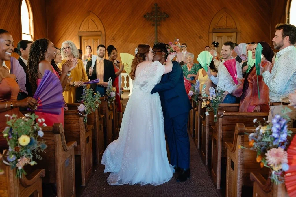 Pride month may be ending, but that doesn&rsquo;t mean we stop celebrating 🏳️&zwj;🌈💛✨

If it&rsquo;s not already clear, we see and celebrate ALL LOVE here 💖

This beautiful capture of A+P last year by @bridgetrburnett in Tiburon. 
.
.
.
Design, C