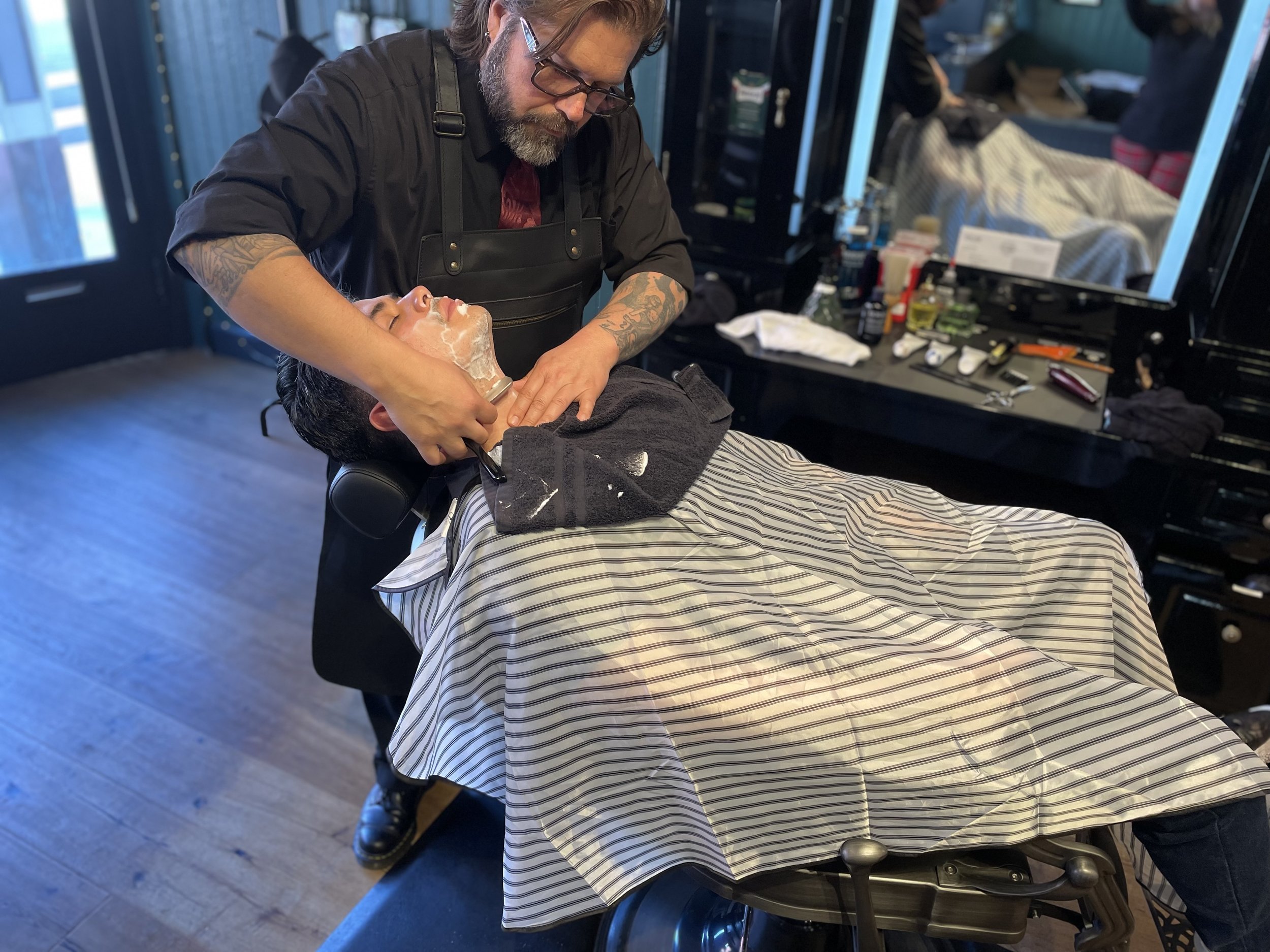 The History of the Art of the Straight Razor Shave