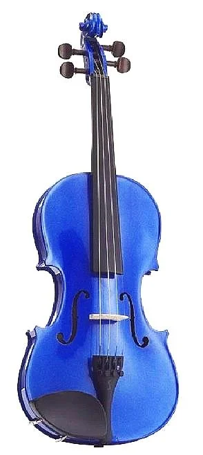 Blue violin