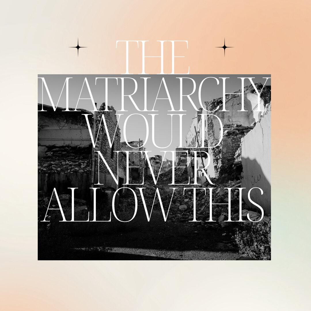 The word &ldquo;matriarchy&rdquo; is actually kind of a four letter word. 

Think about it: we say patriarchy ALL the time. We use that word to describe the world we live in and we add anti- to it to describe changes we want to make to that world. 

