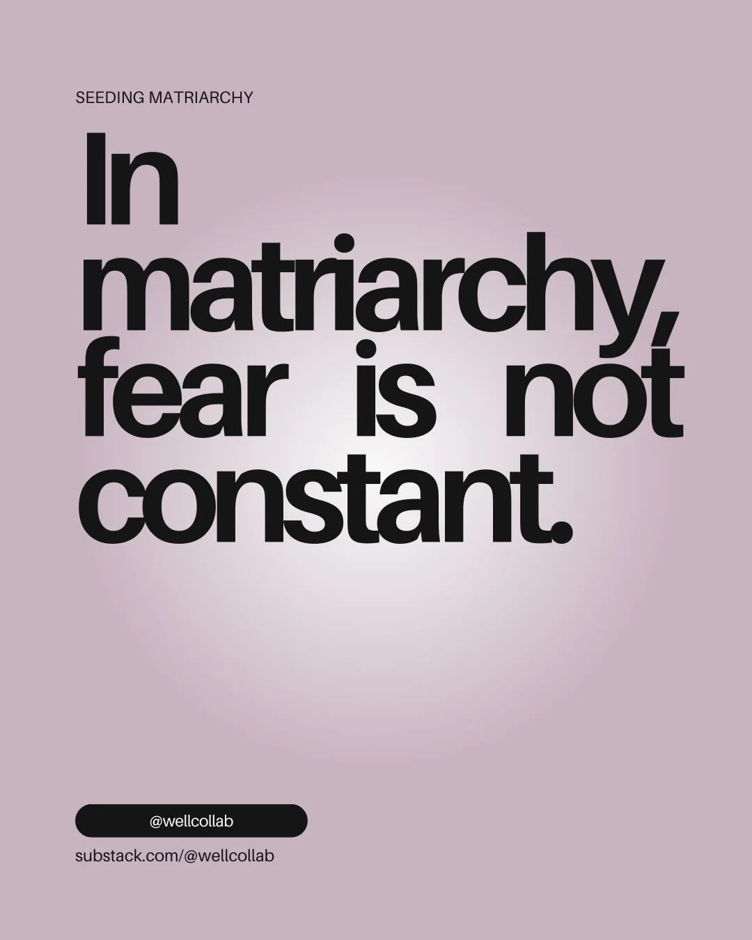 I&rsquo;ve been thinking a lot about fear lately. Obviously for this Substack series, but it&rsquo;s been hard not to think about it in daily life, too. 

Fear is real, and when it becomes constant, it changes how we human. It changes our brains. 

S