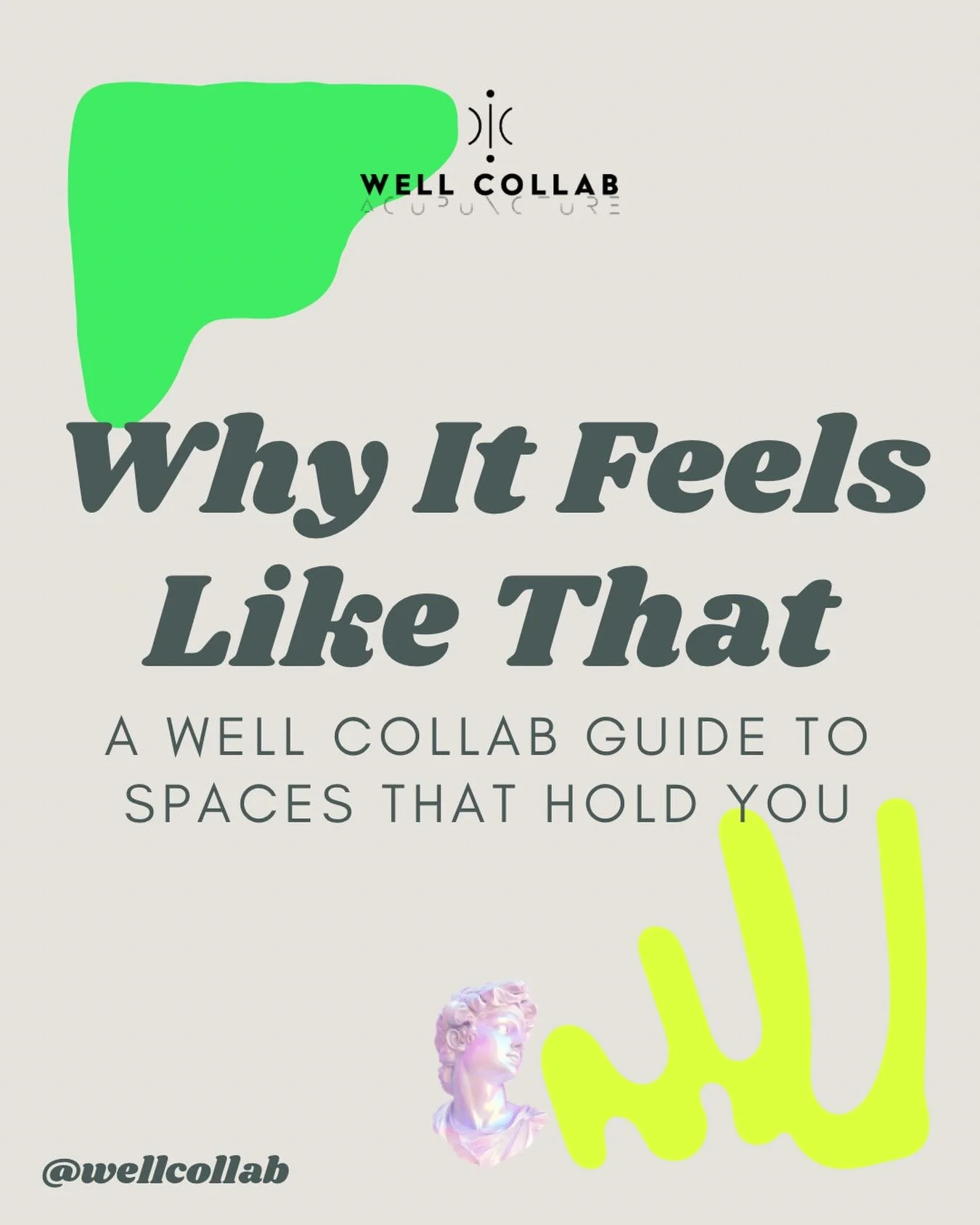 Placemaking is important. 

It&rsquo;s about designing spaces with the idea that humans inhabit them. It&rsquo;s about knowing that the spaces we occupy inform how we feel.

The common denominator when people walk into any of my spaces &mdash; but es