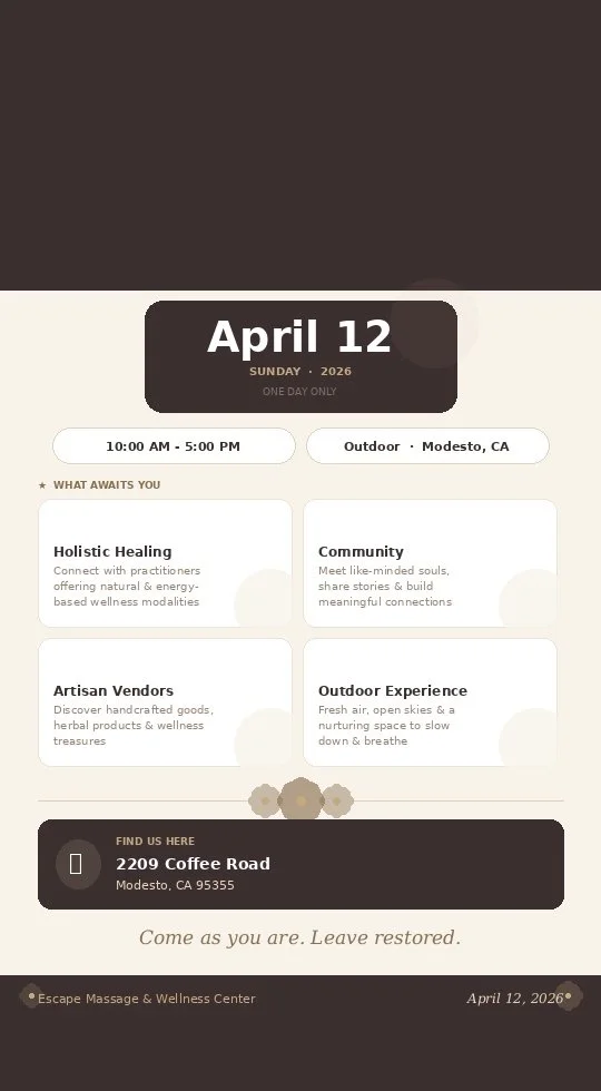 Outdoor Holistic Market