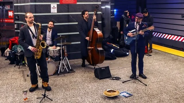 🎷 Swinging Through the Subway: The NYC Nostalgia Train 🎶
