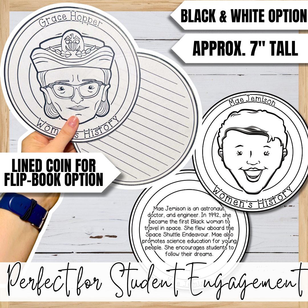 Women’s History Month Bulletin Board Ideas (Women in STEM March Door Decor With FREE Printable)