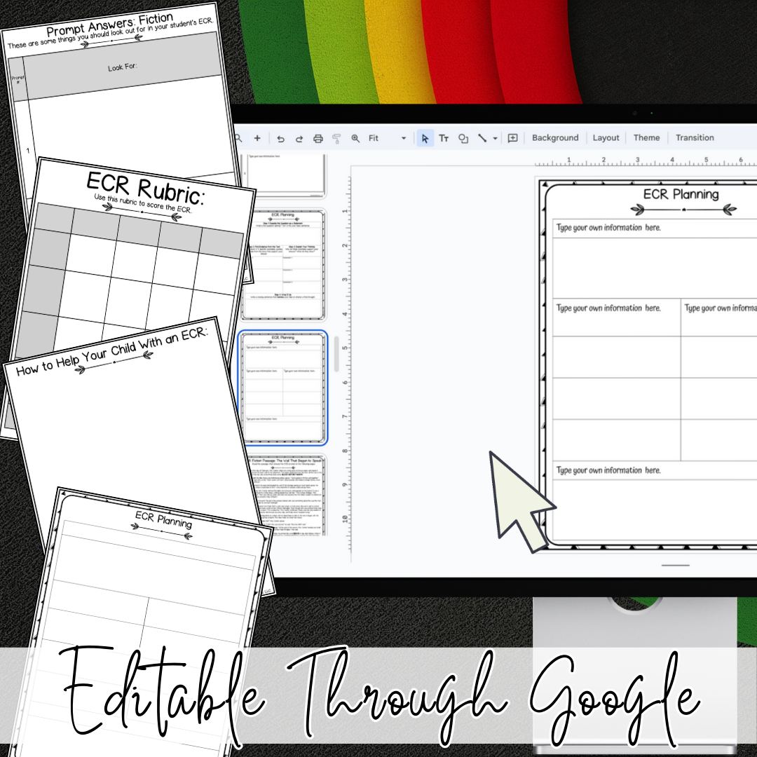 Black History Month Extended Constructed Response (ECR) Fiction Writing Prompts for Upper Elementary