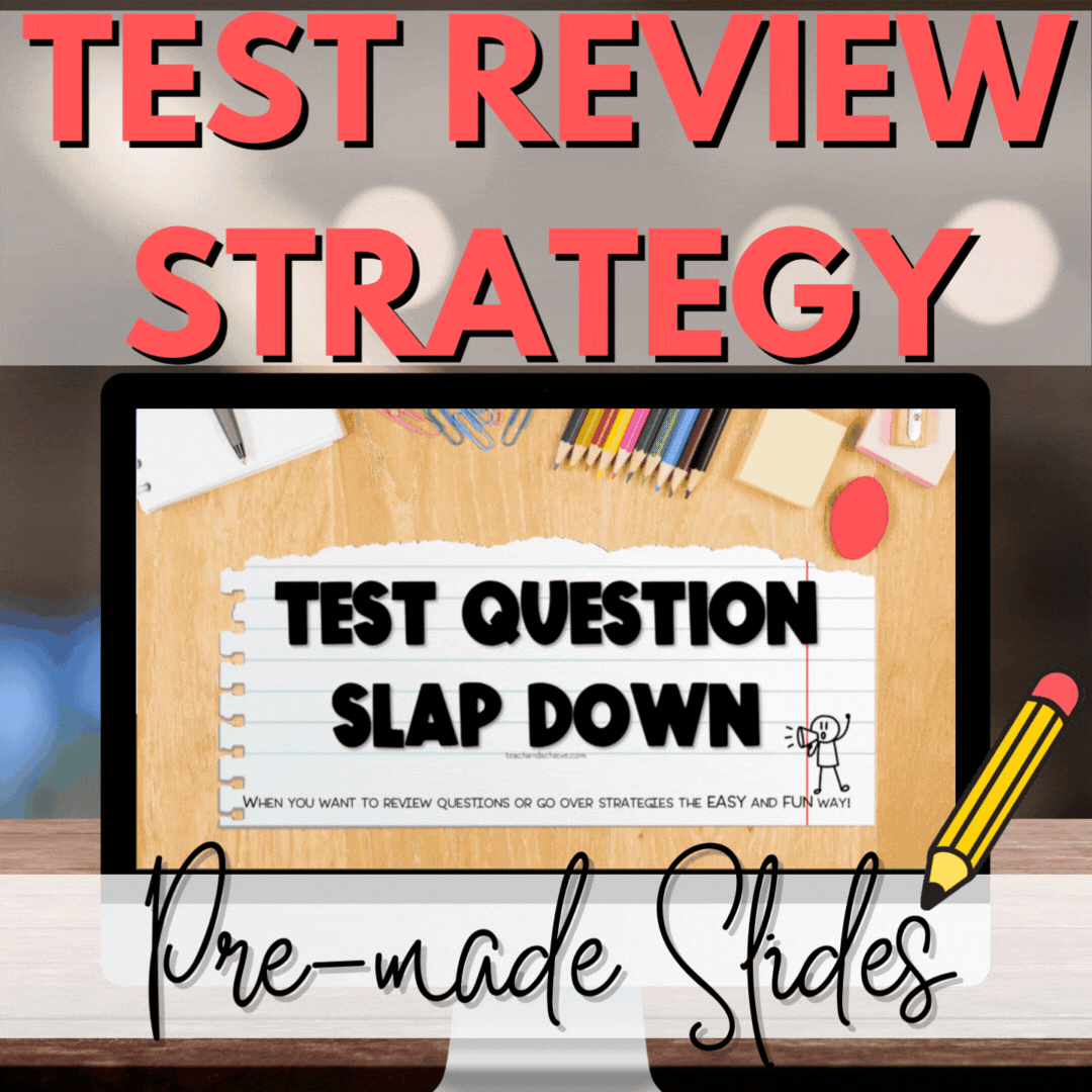 Engage Students with Test Question Slap Down Review!