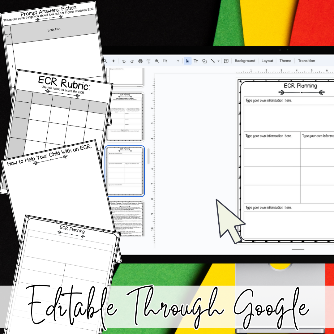 Black History Month Extended Constructed Response (ECR) Writing Prompts for Upper Elementary