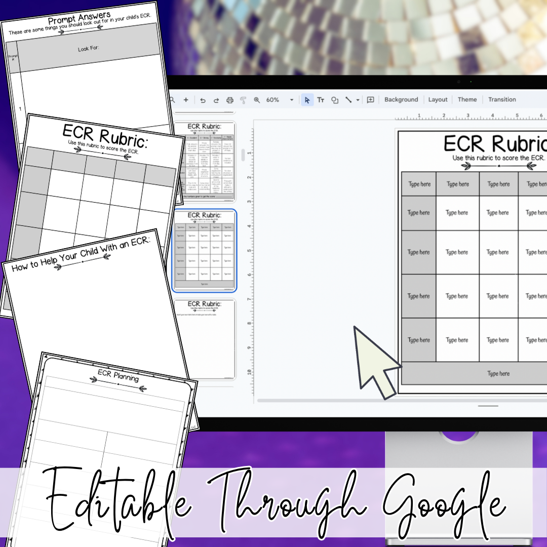 January New Year ECR Practice Writing Prompt Passage, Editable Extended Constructed Response Bundle 3rd 4th 5th Grade