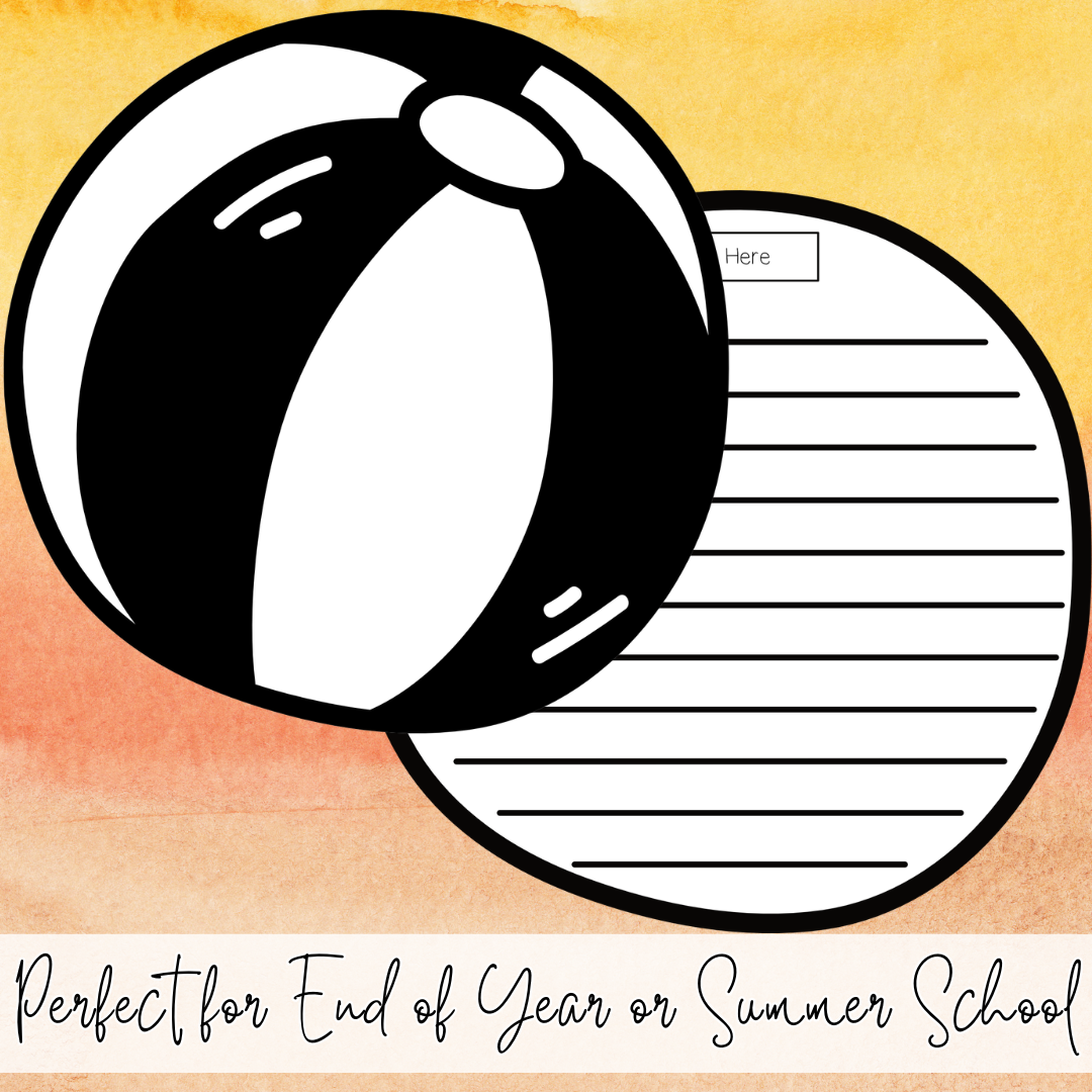 Summer Flipbook Writing Activity | End of Year Printable Flipbook | Last Week of School Reflection Craft | 3rd Grade, 4th Grade, 5th Grade
