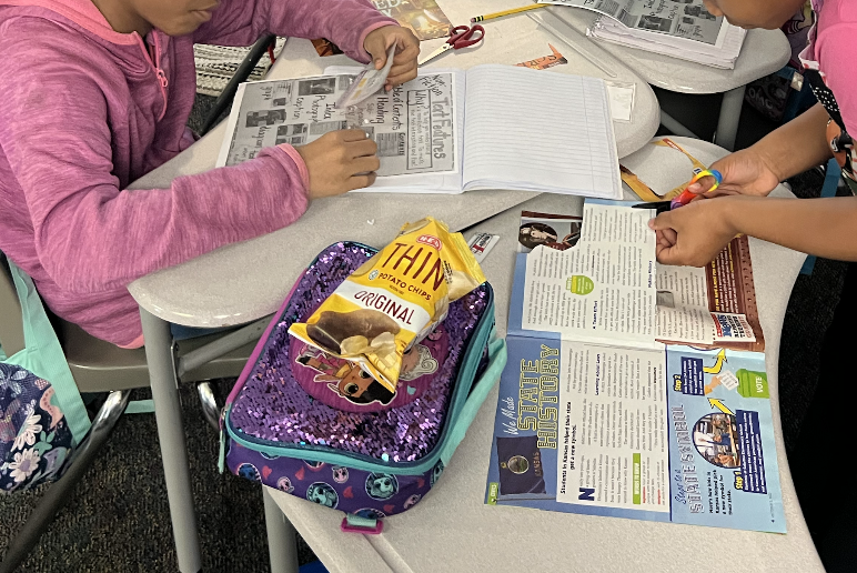 Interactive text feature review activity for 3rd, 4th, and 5th grade reading students