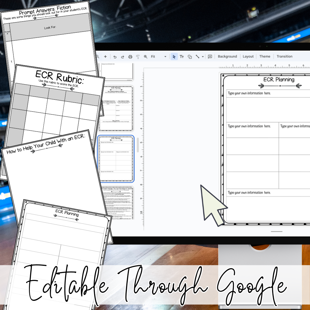 March Basketball Madness ECR Practice Writing Prompt Passage, Editable Extended Constructed Response Bundle 3rd 4th 5th Grade