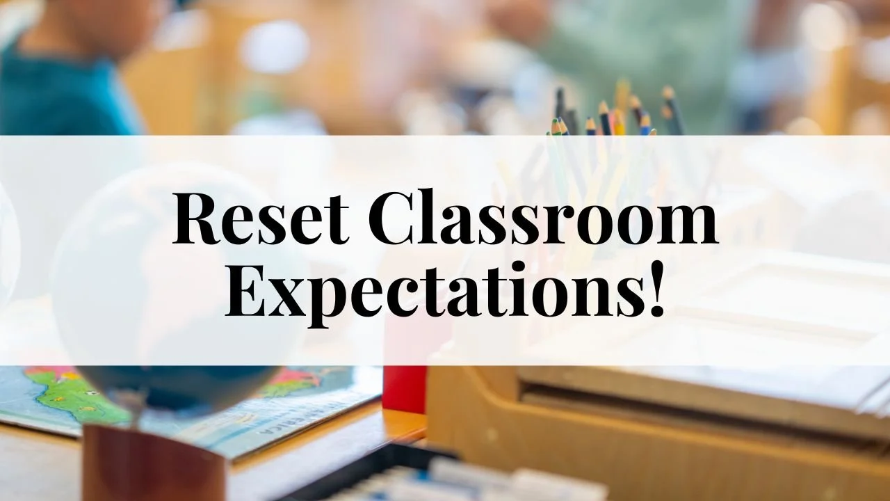 Reset Expectations: Engage Students with a Problem-Solving Activity and Free SLANT Posters. Classroom management resource designed to improve student engagement, active listening, and problem-solving skills in elementary classrooms.