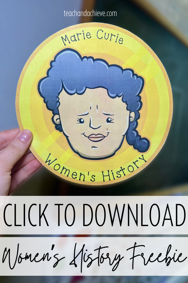 Women’s History Month Bulletin Board Ideas (Women in STEM March Door Decor With FREE Printable)