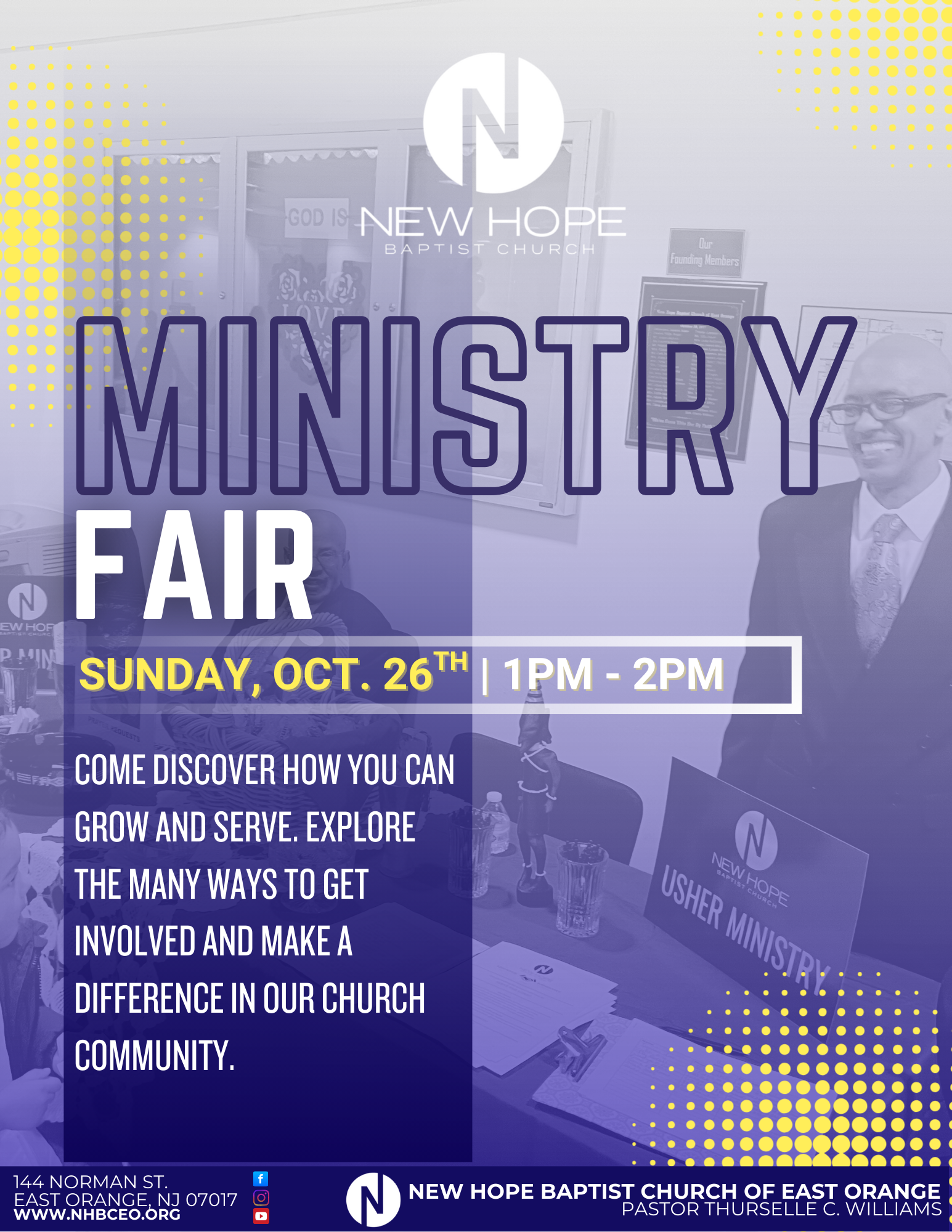Grey Red Modern Illustration Job Fair Flyer.png