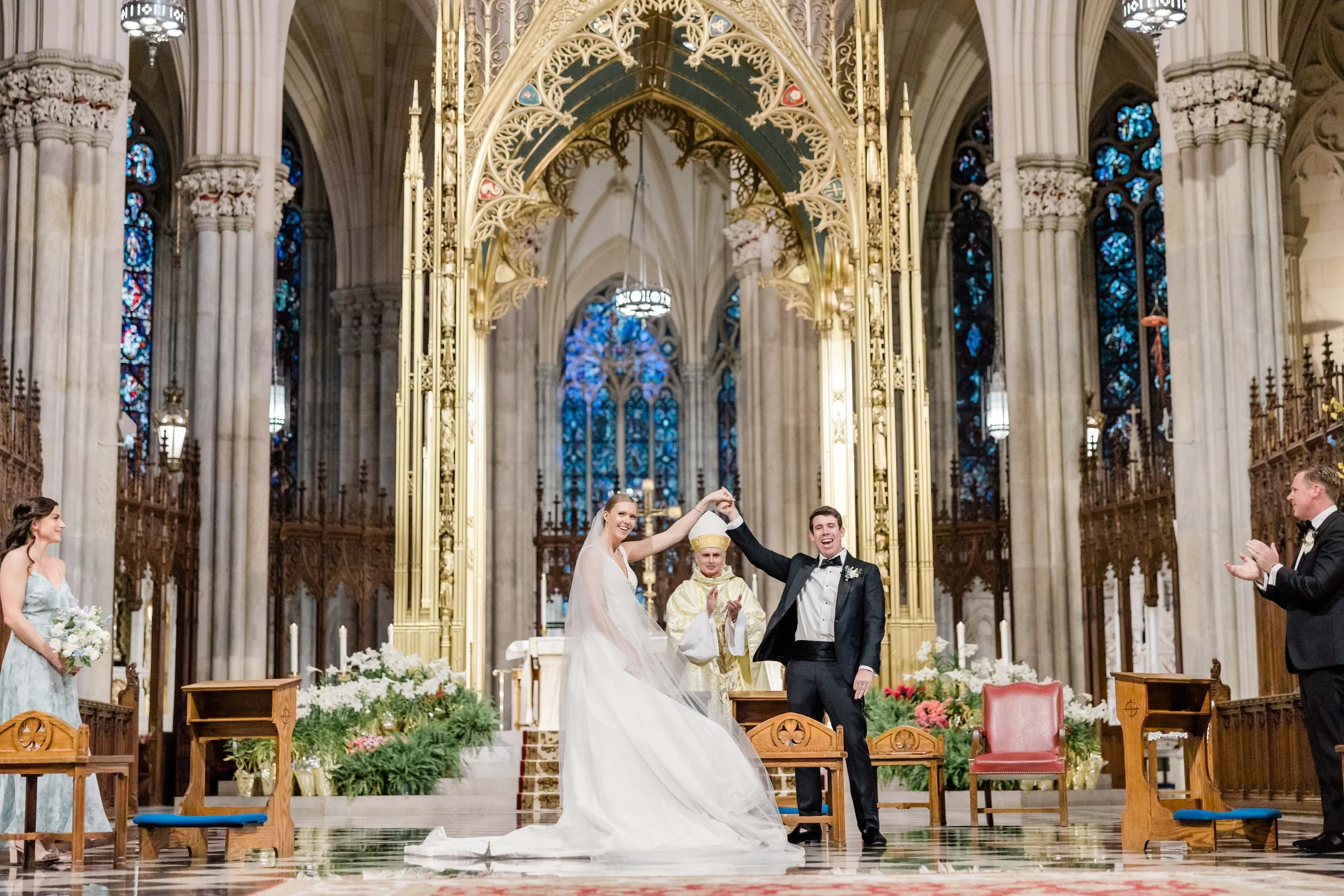 St. Patrick's Cathedral NYC Wedding — NYC Wedding Photographer | Lizzie
