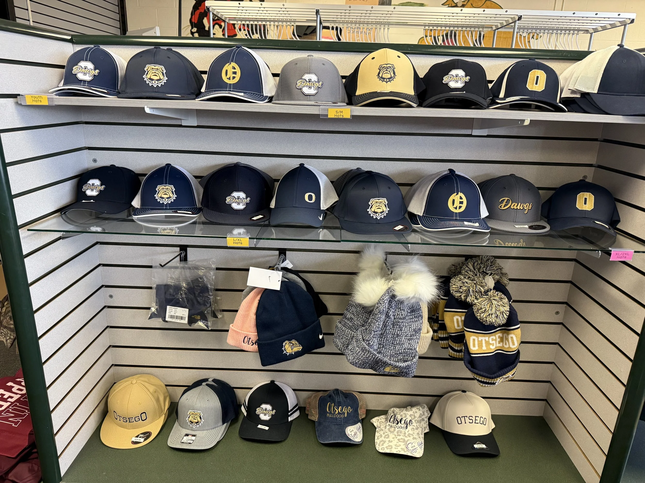 Otsego Bulldogs Hats Baseball Caps