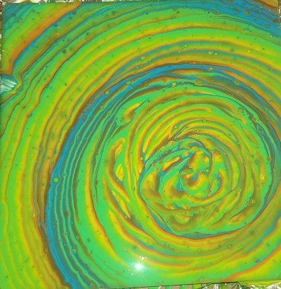 Fluid Acrylic Workshop- Spin Art