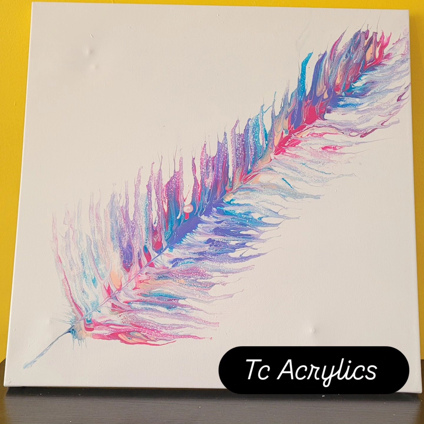 Feather Pour- Findlay Art League