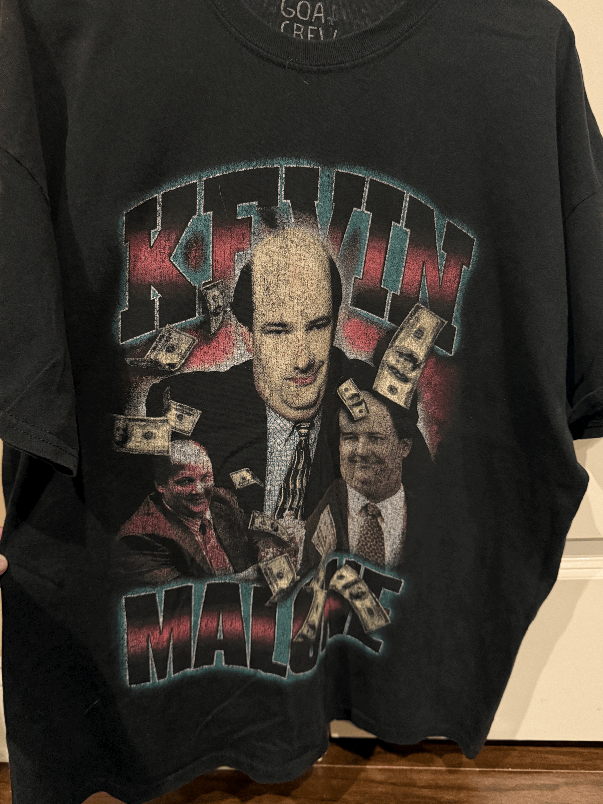 Kevin The Office Goat Crew Shirt!! size xl