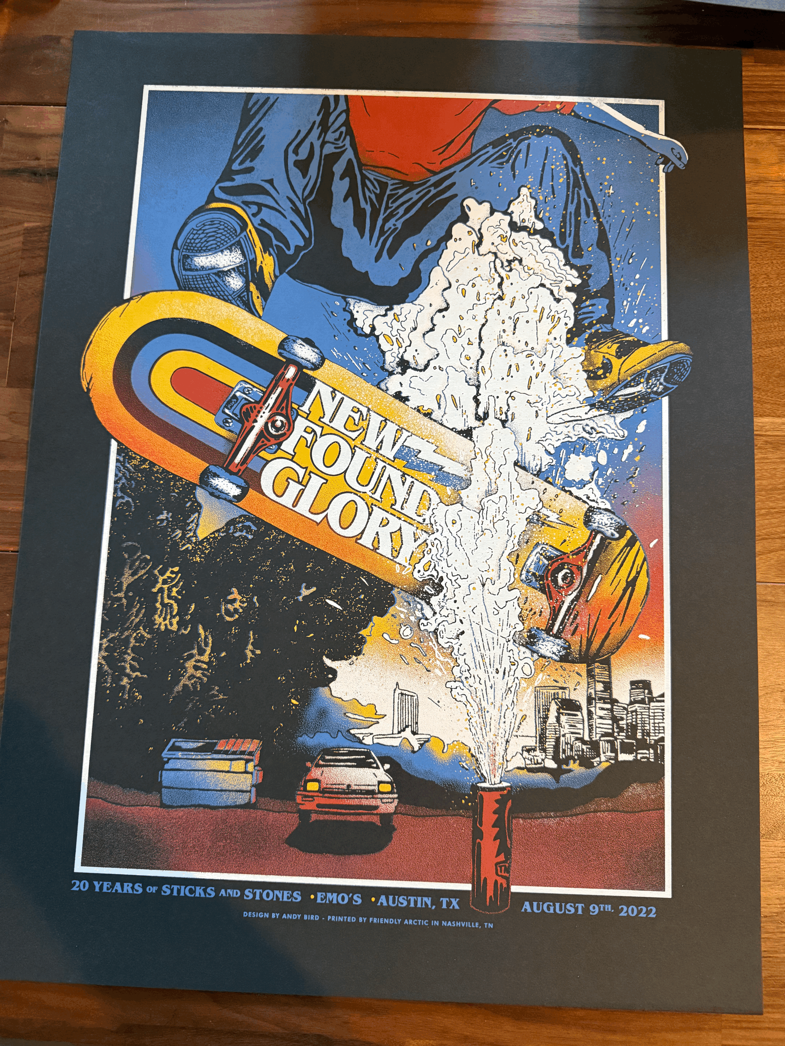 Skateboard limited Print.