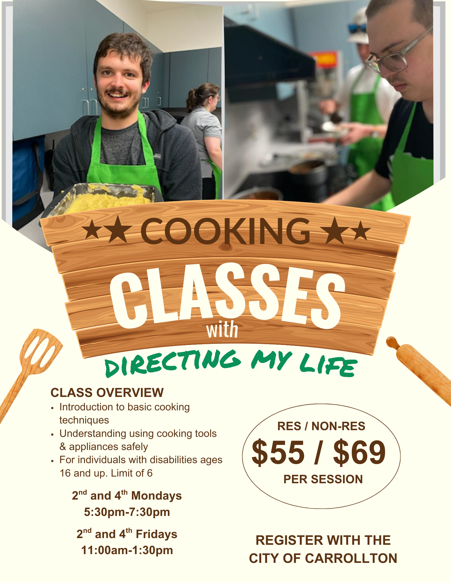 Cooking with Confidence Fridays