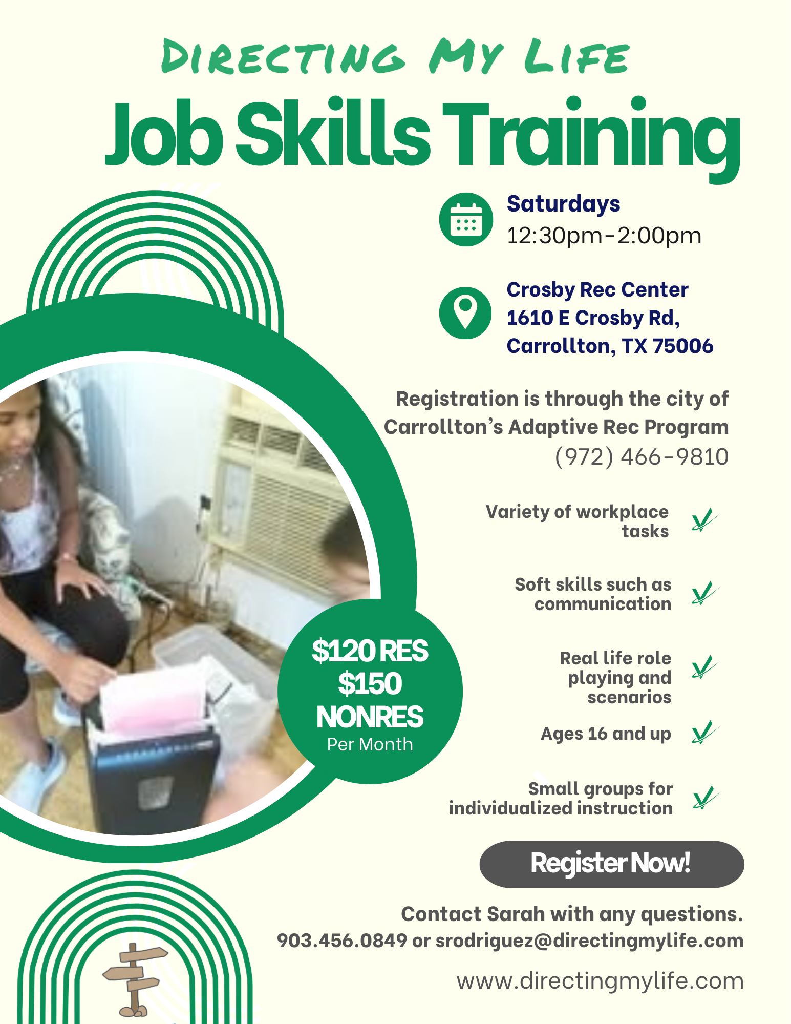 Job Skills Training Class