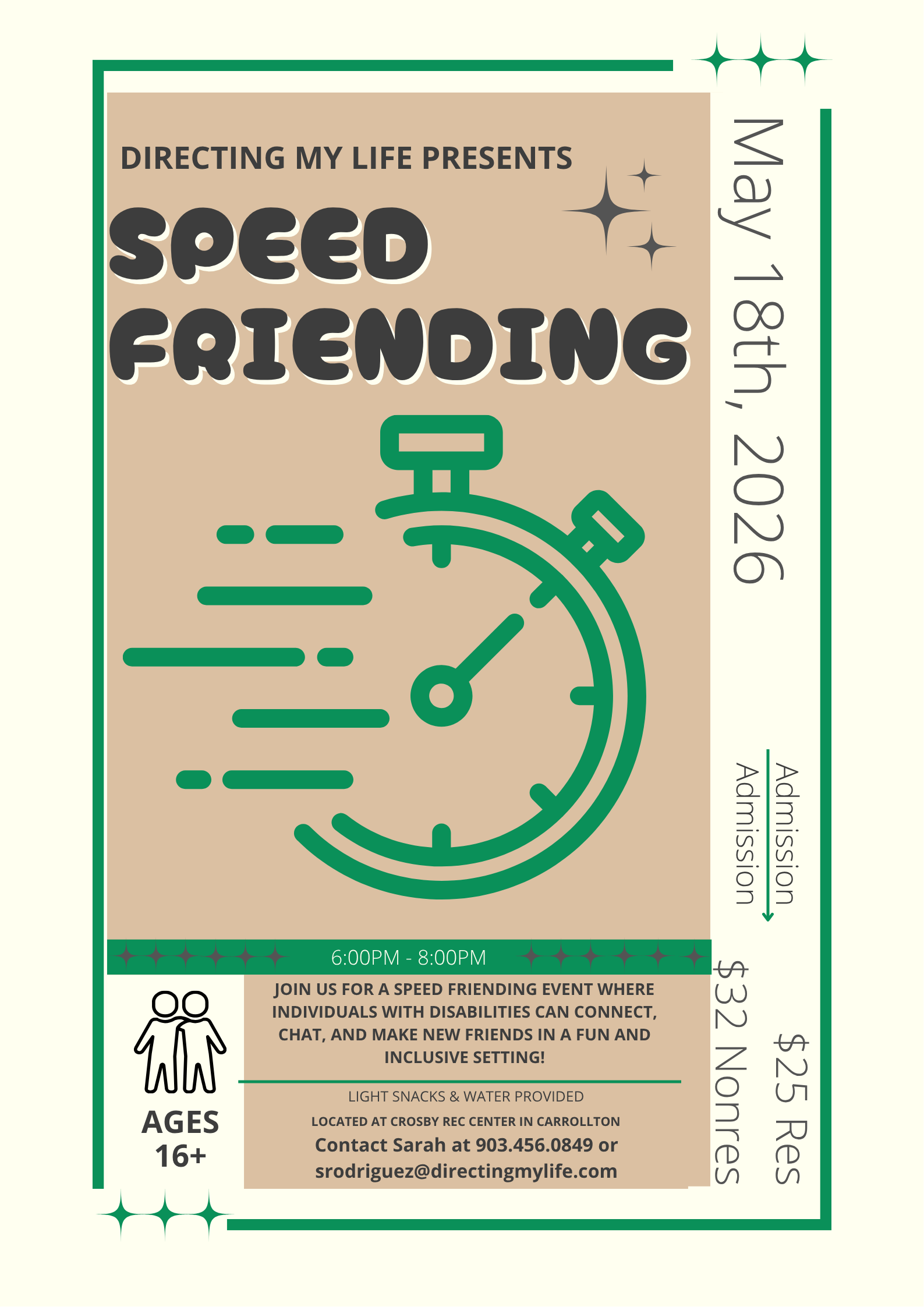 Speed Friending - Carrollton
