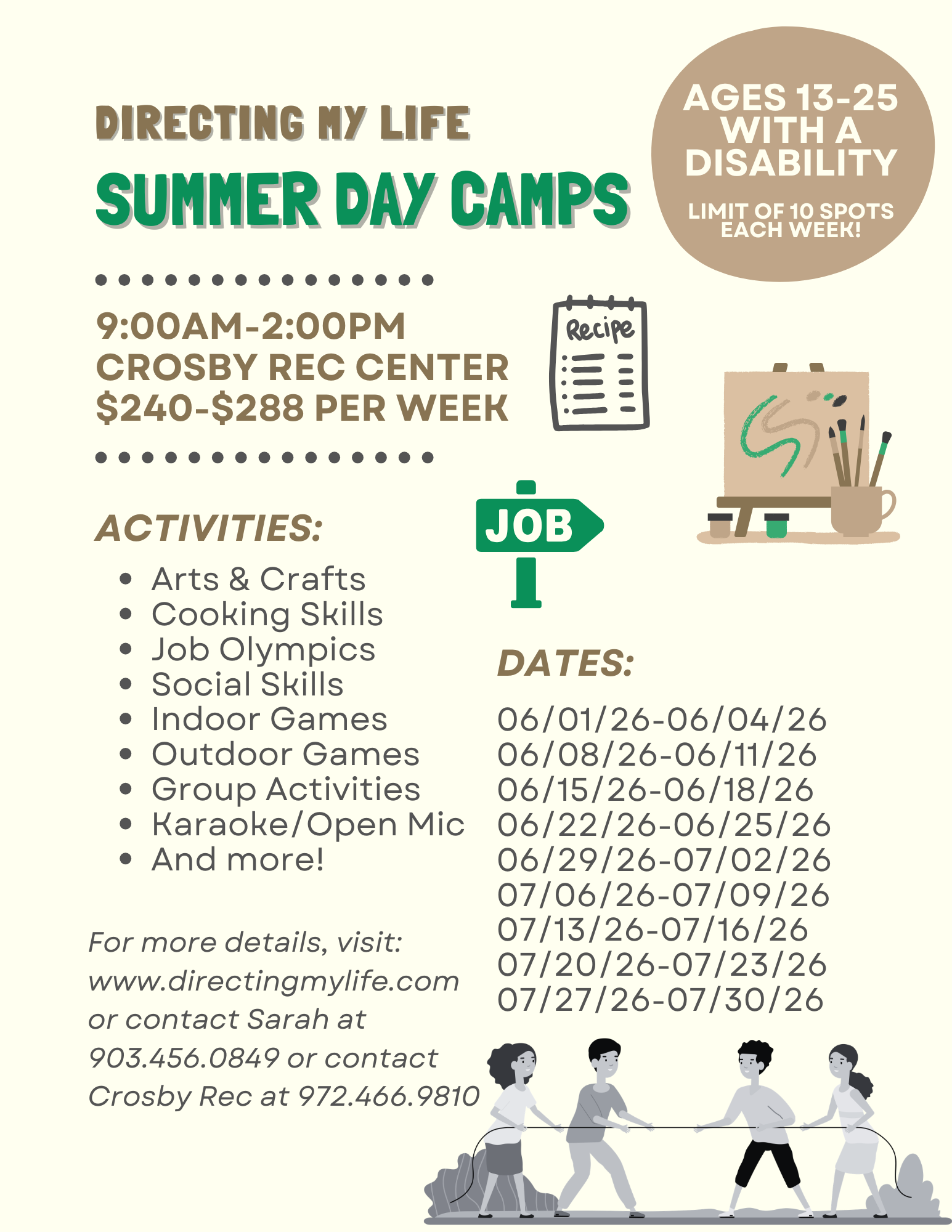 DML Summer Day Camps