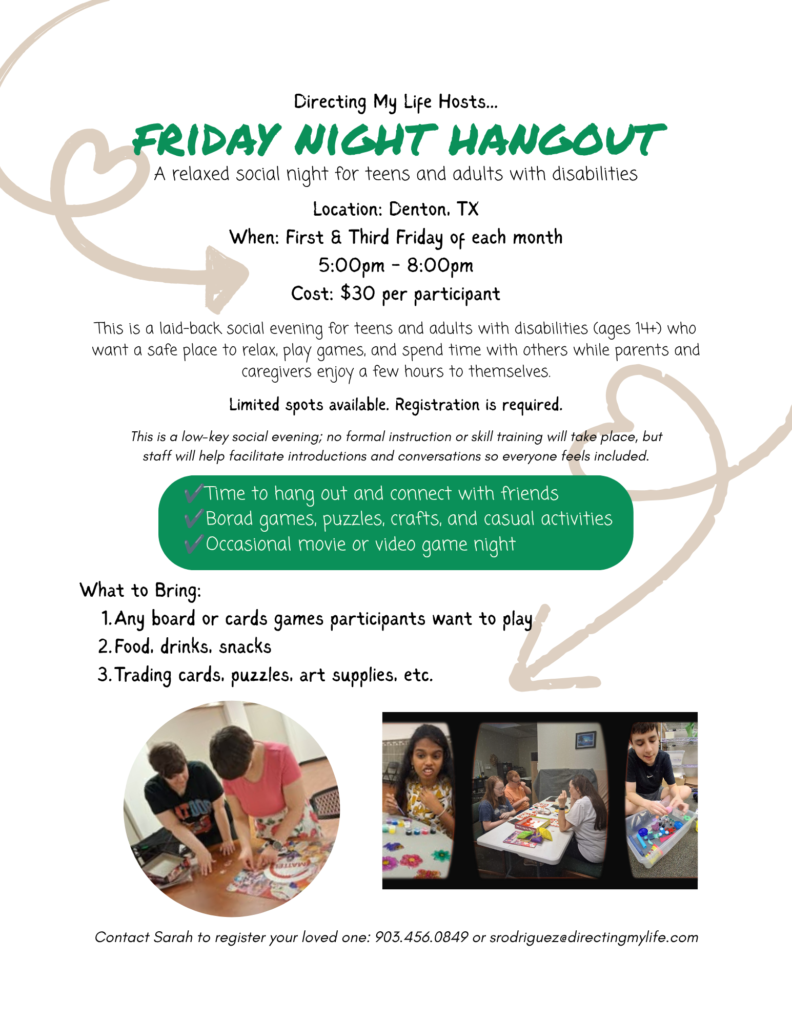 Friday Night Hangout - Denton