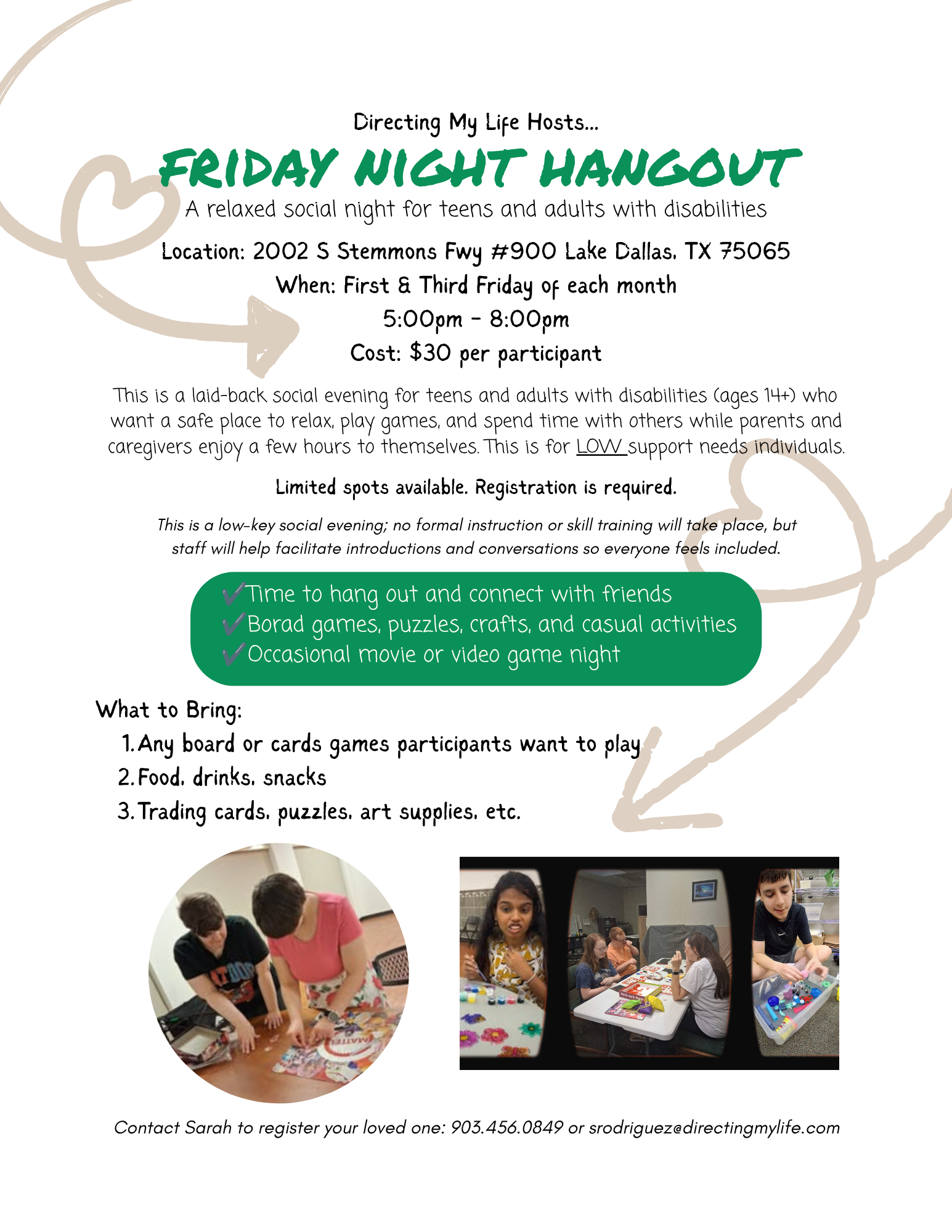 Friday Night Hangout - Lake Dallas 
